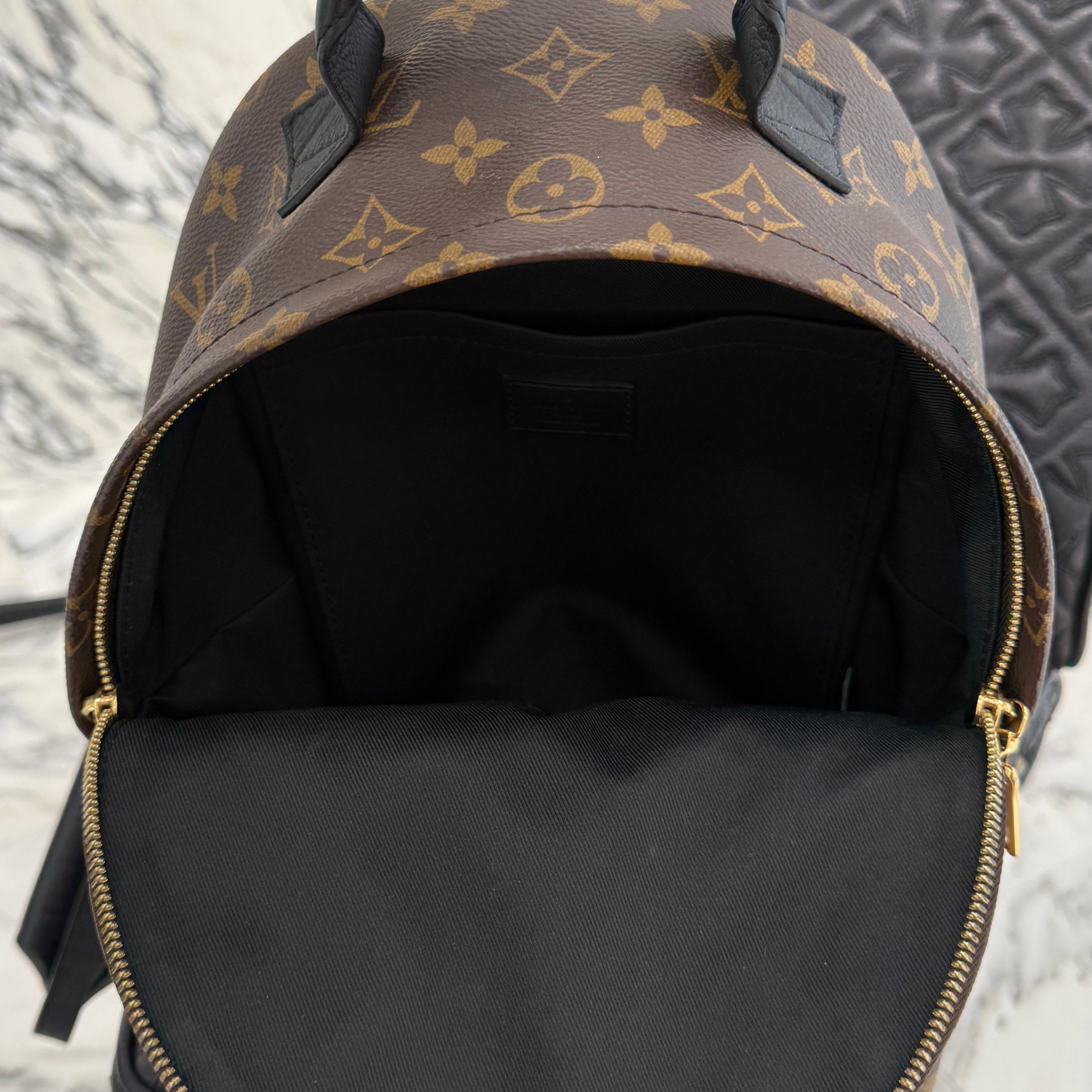 LOUIS VUITTON Monogram Reverse Palm Springs Backpack PM M44870 ルイヴィトン モノグラムリバース パームスプリングス バックパック PM