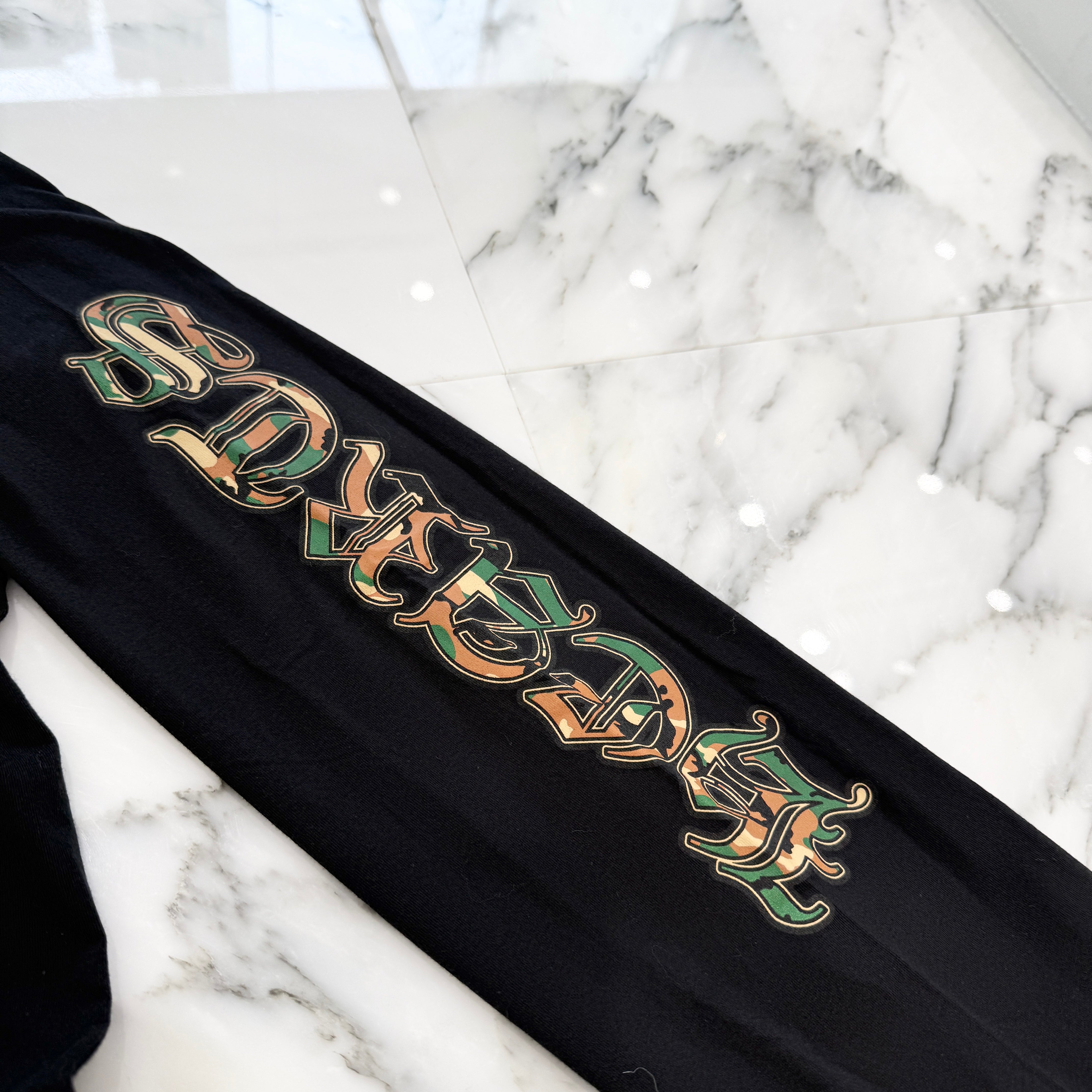 CHROME HEARTS Camo Horseshoe Long Sleeve Tee Size XL クロムハーツ カモ ホースシュー ロングスリーブTシャツ サイズXL