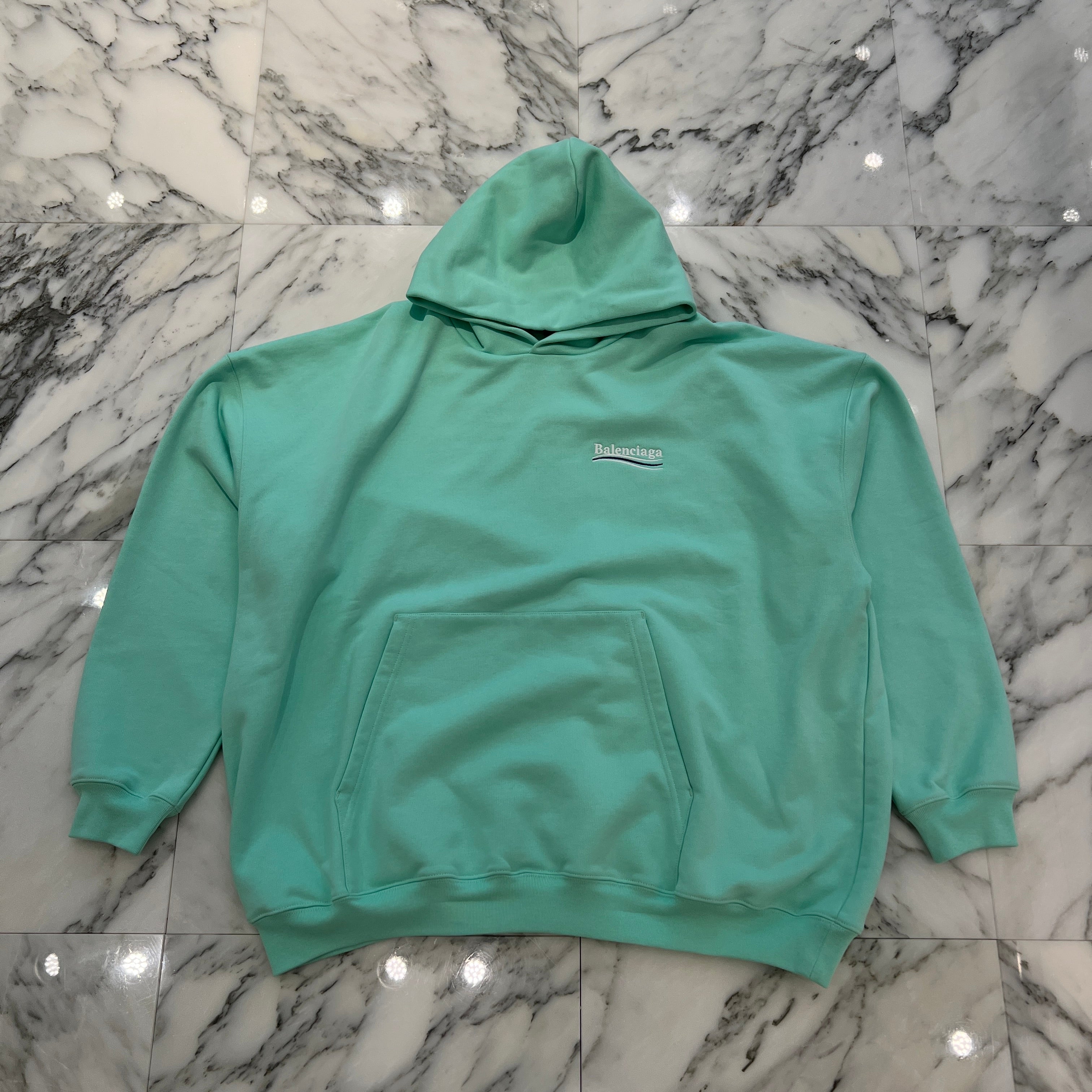 BALENCIAGA 2022SS Political Campaign Medium Fit Hoodie 578135 TKVI9 Size S バレンシアガ ポリティカル キャンペーン ミディアムフィット フーディ サイズＳ