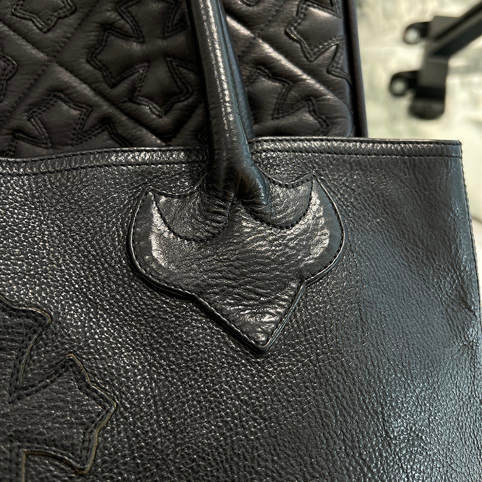 CHROME HEARTS 1 Cross Leather Patch FS Tote Bag クロムハーツ 1クロス レザーパッチ FS トートバッグ