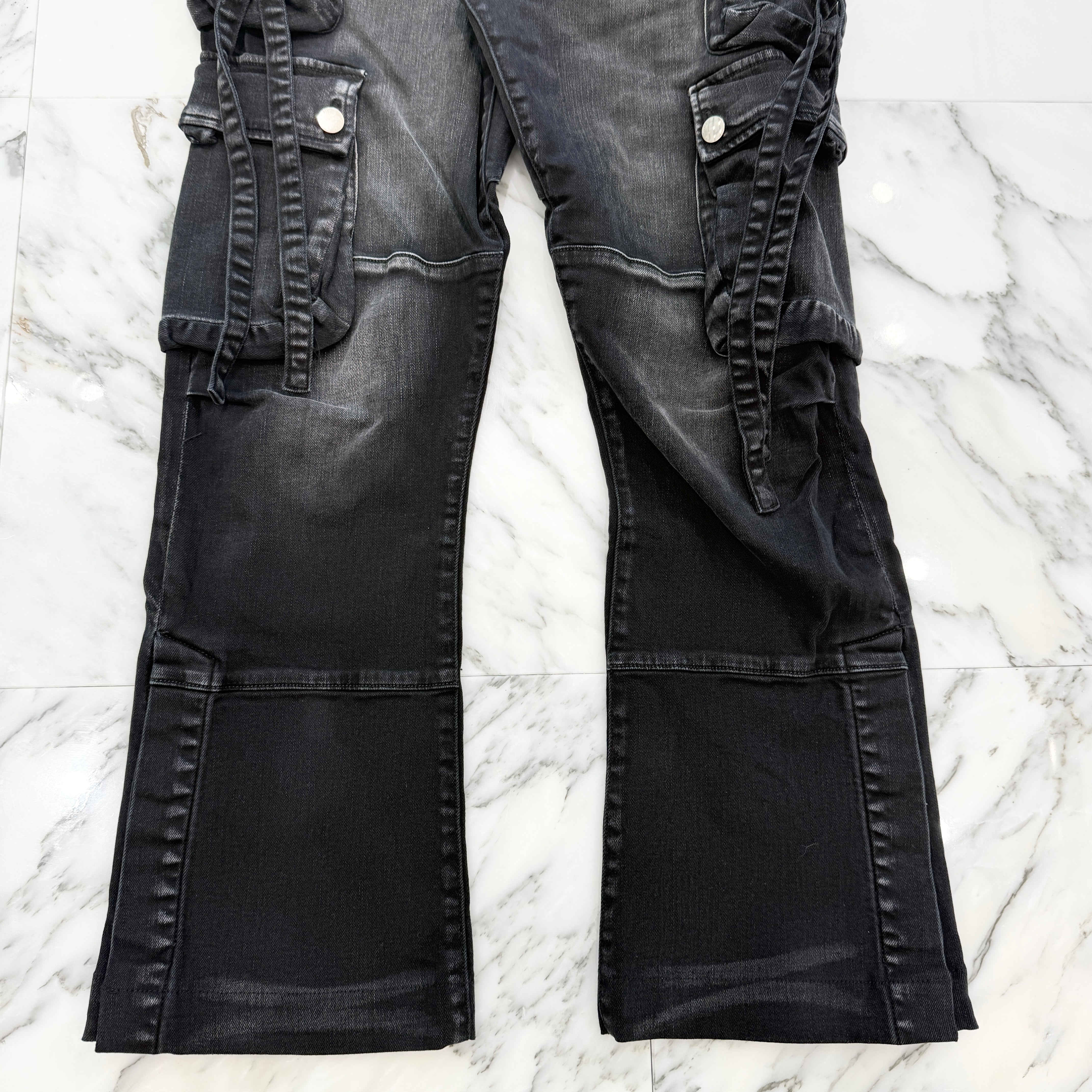 AMIRI 2025SS Vintage Baggy Wide Leg Cargo Jeans Size 31 アミリ