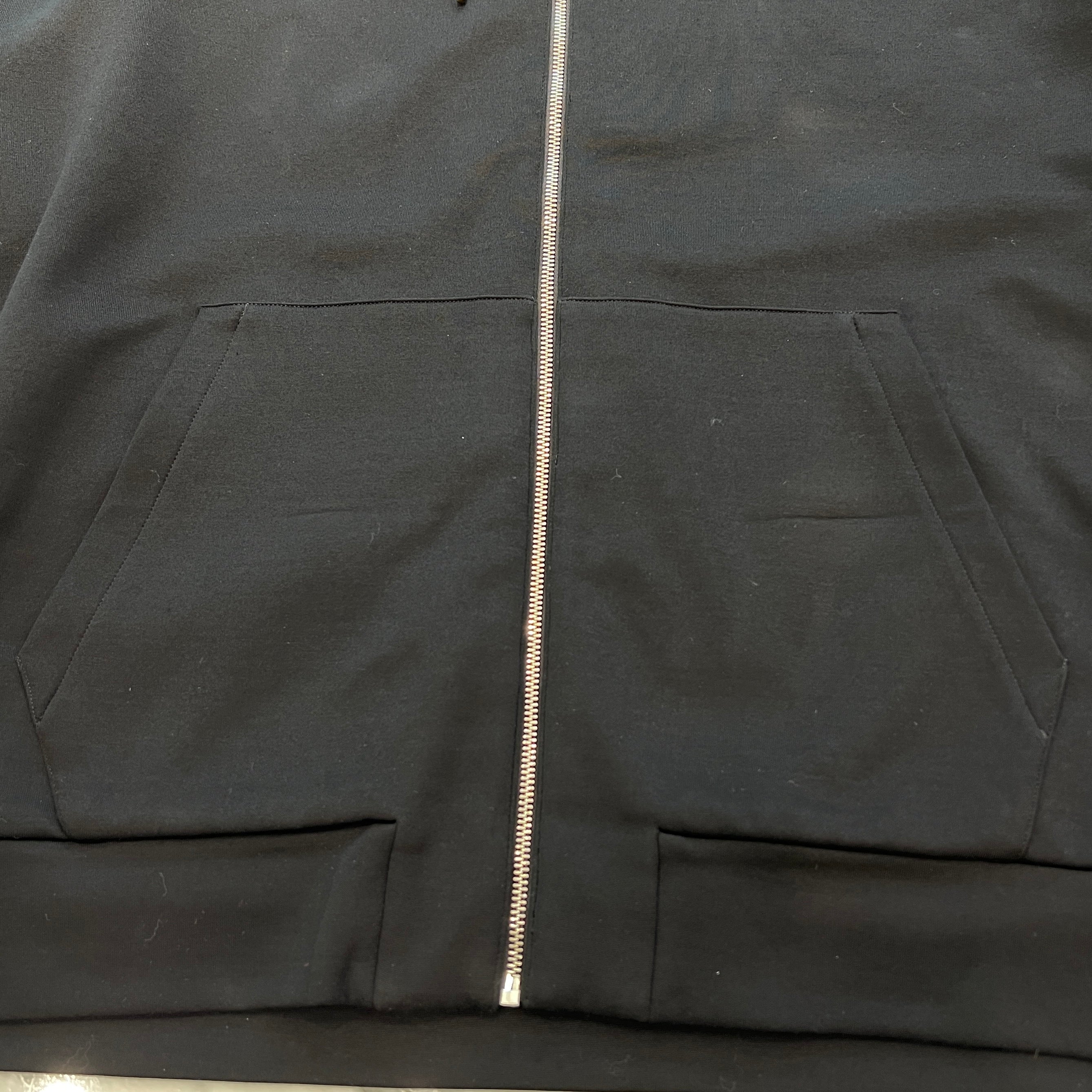 PRADA 2024SS Reversible Cotton Fleece And Nylon Hoodie Jacket UJL41B S0000 11JE Size XXXL プラダ リバーシブル コットンフリース ナイロン フーディー ジャケット サイズXXXL