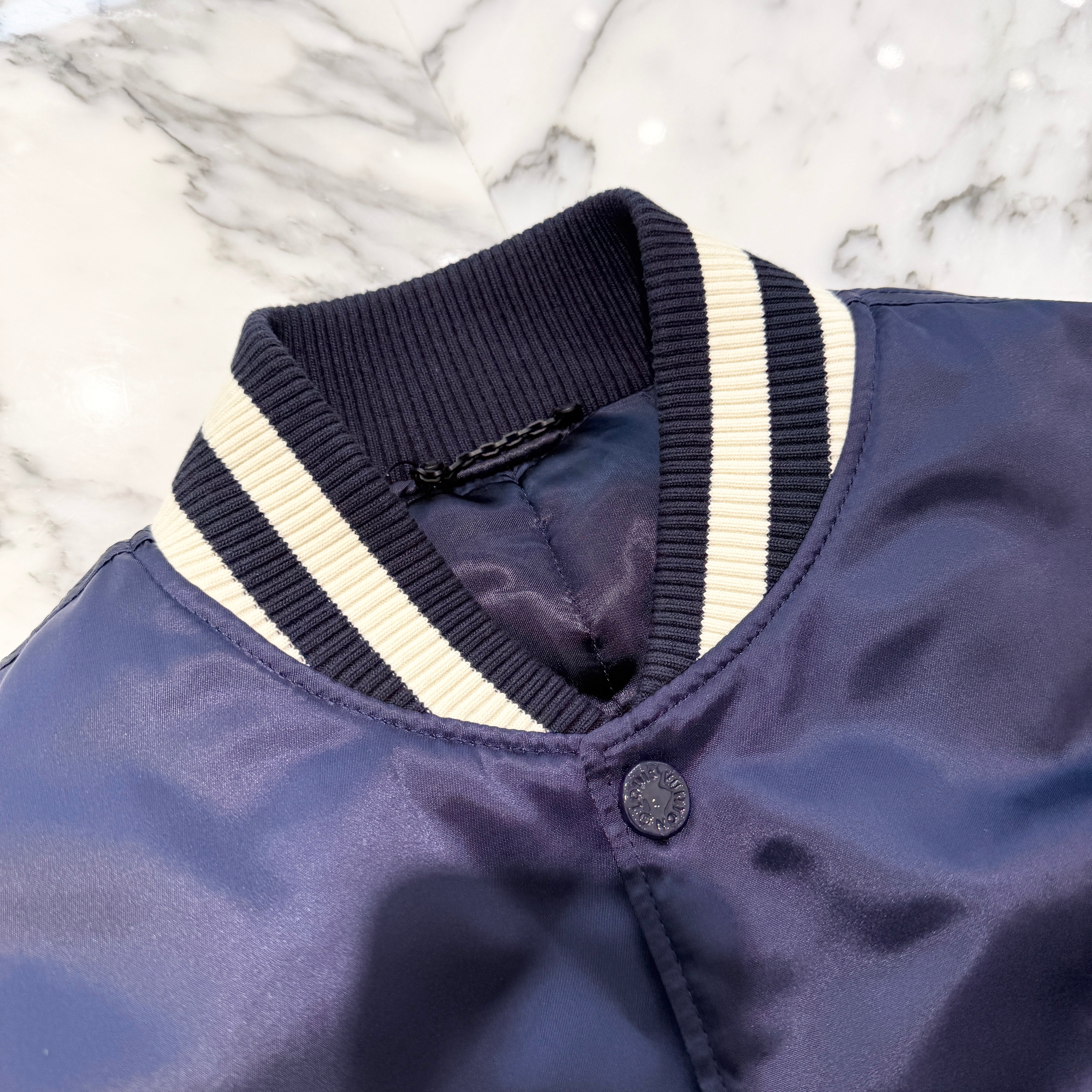 LOUIS VUITTON 2025SS LV Verse Baseball Blouson 1AGHSZ Size 48 ルイヴィトン LVヴァース ベースボール ブルゾン サイズ48