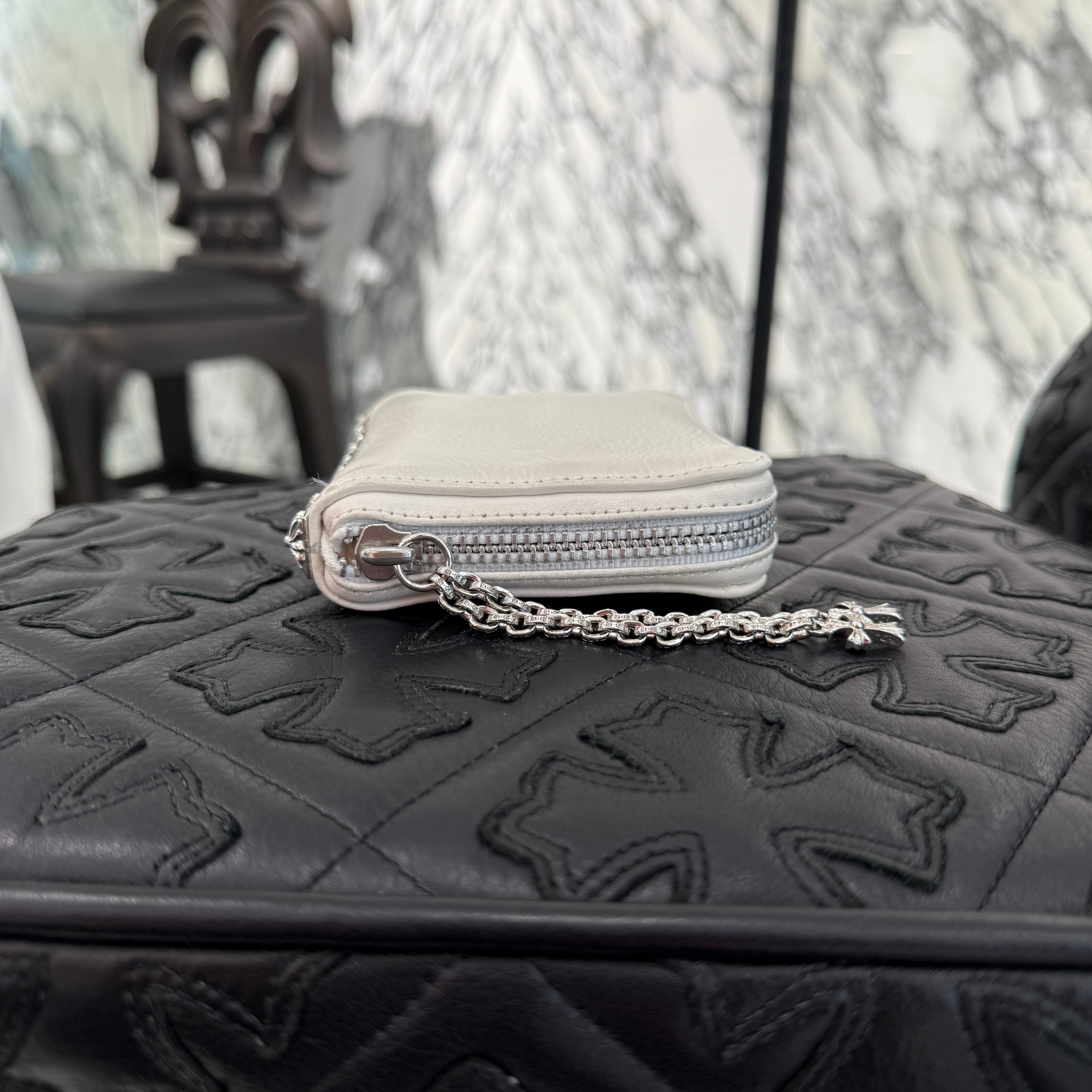 CHROME HEARTS 3 SIDE ZIP Wallet クロムハーツ 3サイド ジップ ウォレット