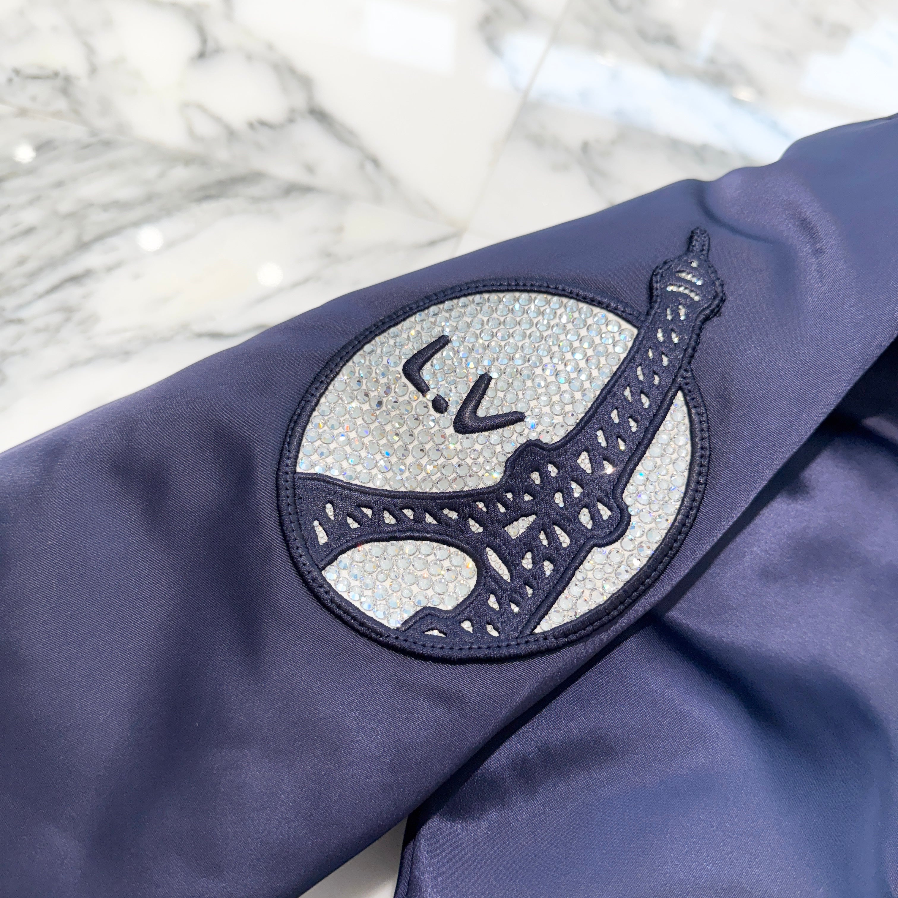 LOUIS VUITTON 2025SS LV Verse Baseball Blouson 1AGHSZ Size 48 ルイヴィトン LVヴァース ベースボール ブルゾン サイズ48