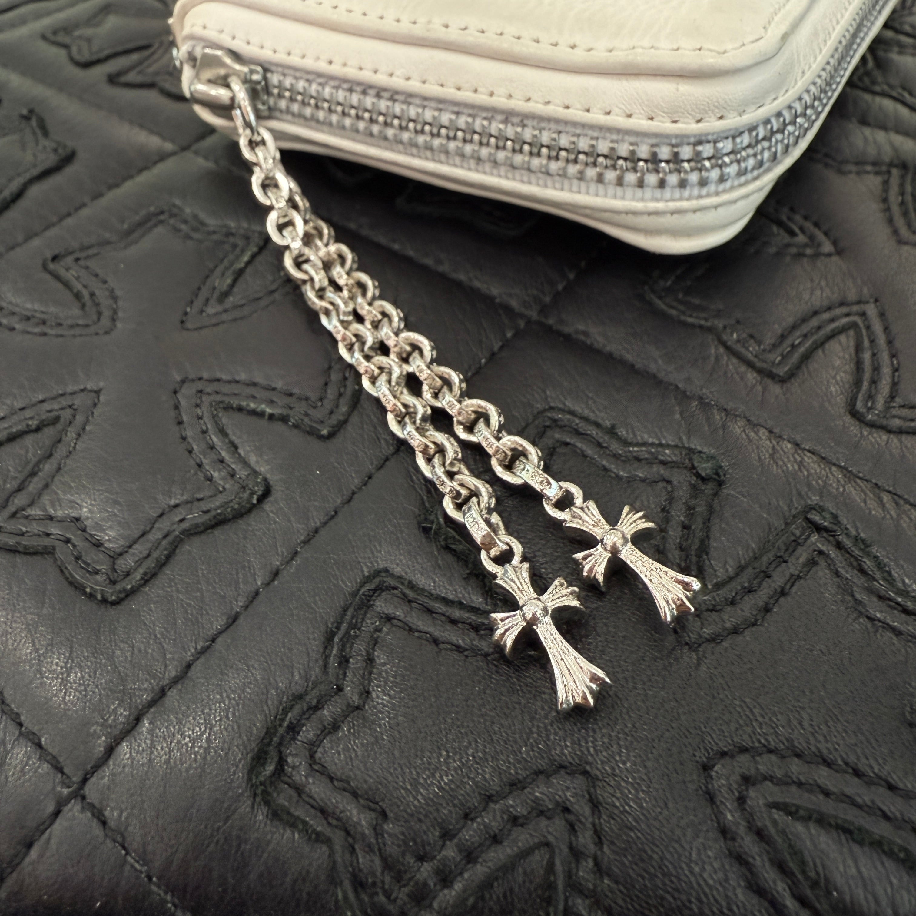 クロムハーツ CHROME 0 HEARTS ジップ SIDE ZIP Wallet 3サイド 3 