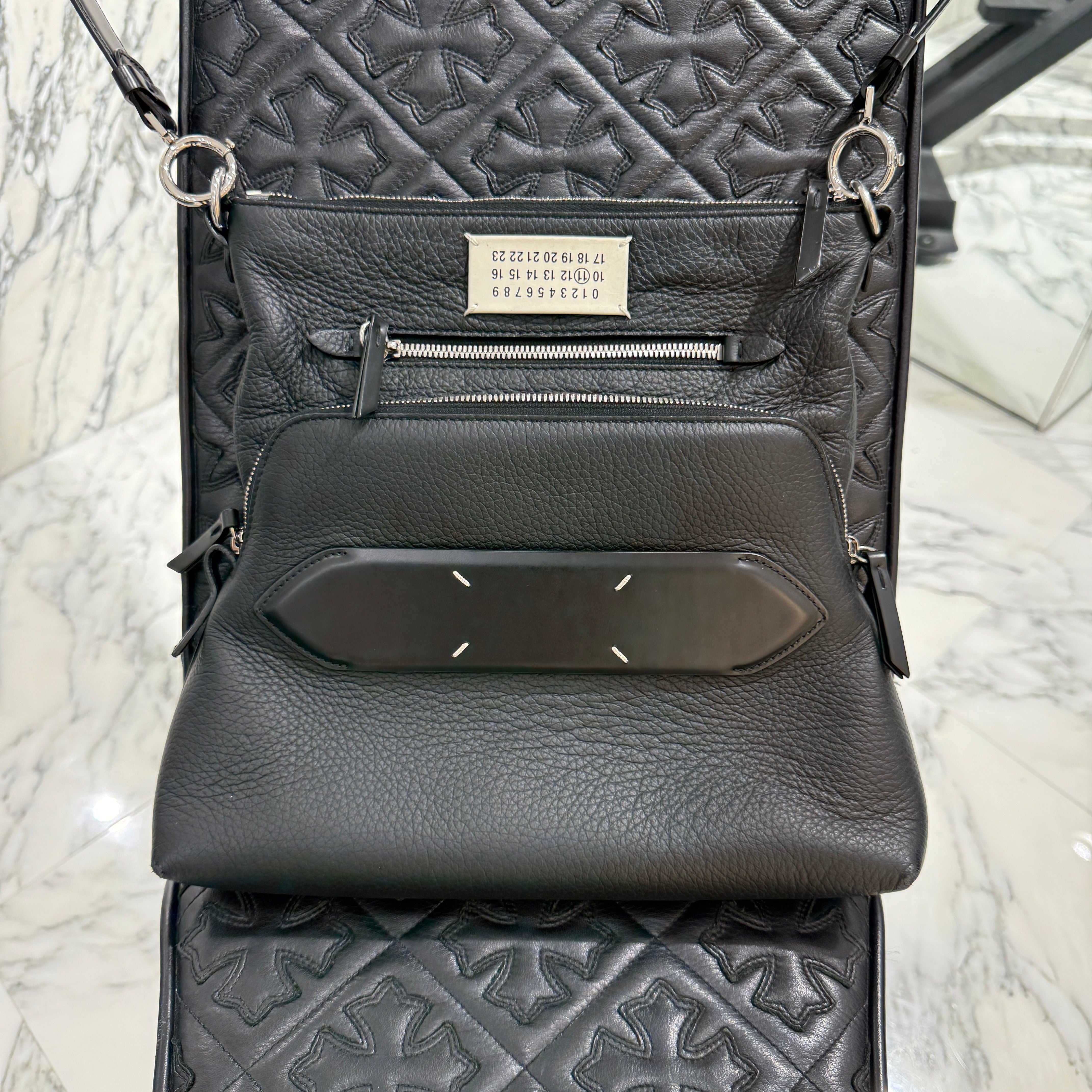 Maison Margiela 5AC Leather Shoulder Bag Small SB1WG0003P4746T8013 メゾンマルジェラ 5AC レザーショルダーバッグ スモール