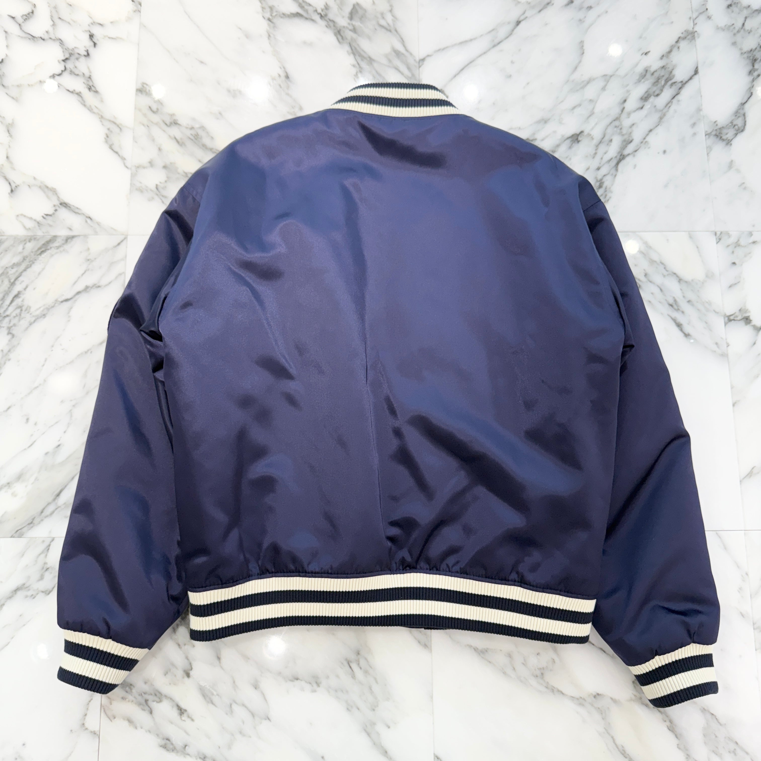 LOUIS VUITTON 2025SS LV Verse Baseball Blouson 1AGHSZ Size 48 ルイヴィトン LVヴァース ベースボール ブルゾン サイズ48