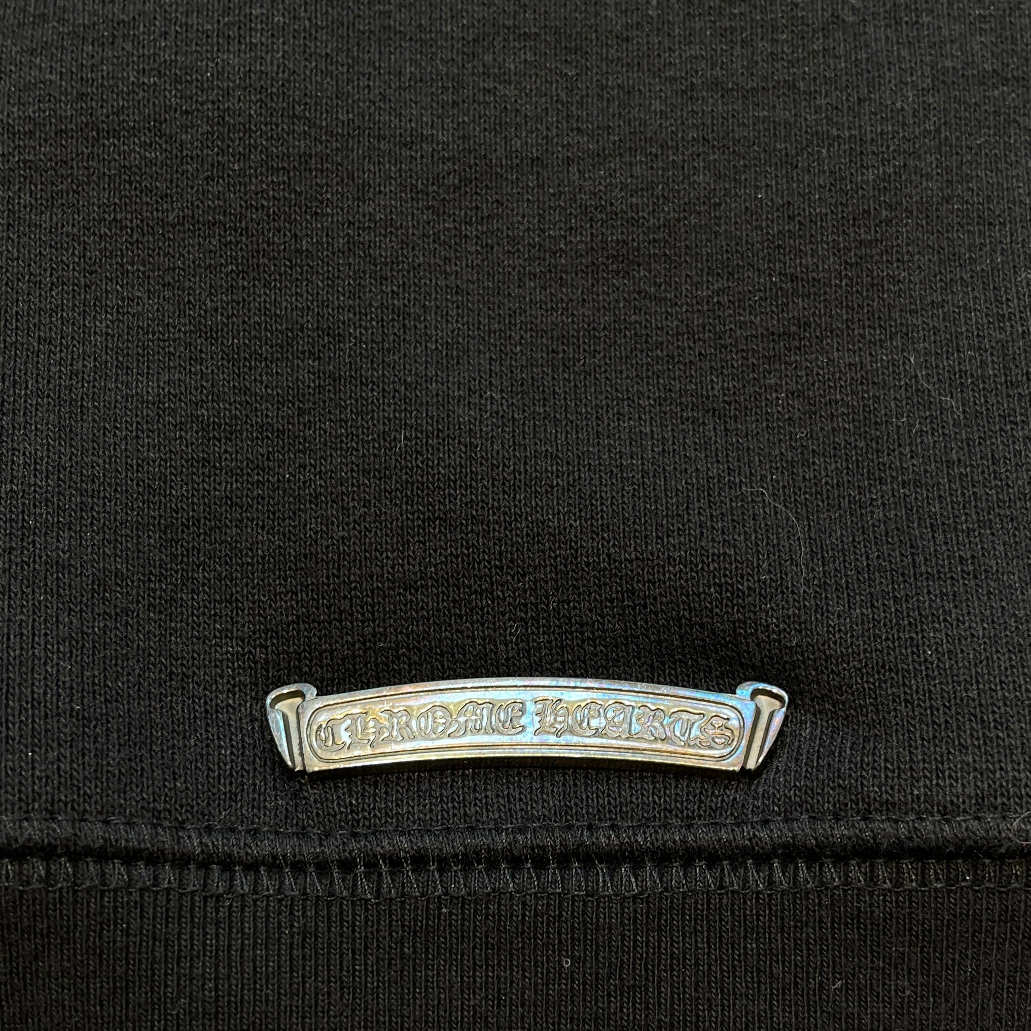 CHROME HEARTS Y NOT SLO RIDE Half Zip Sweat Shirt Size S クロムハーツ ワイノット スローライド ハーフジップ スウェットシャツ サイズS