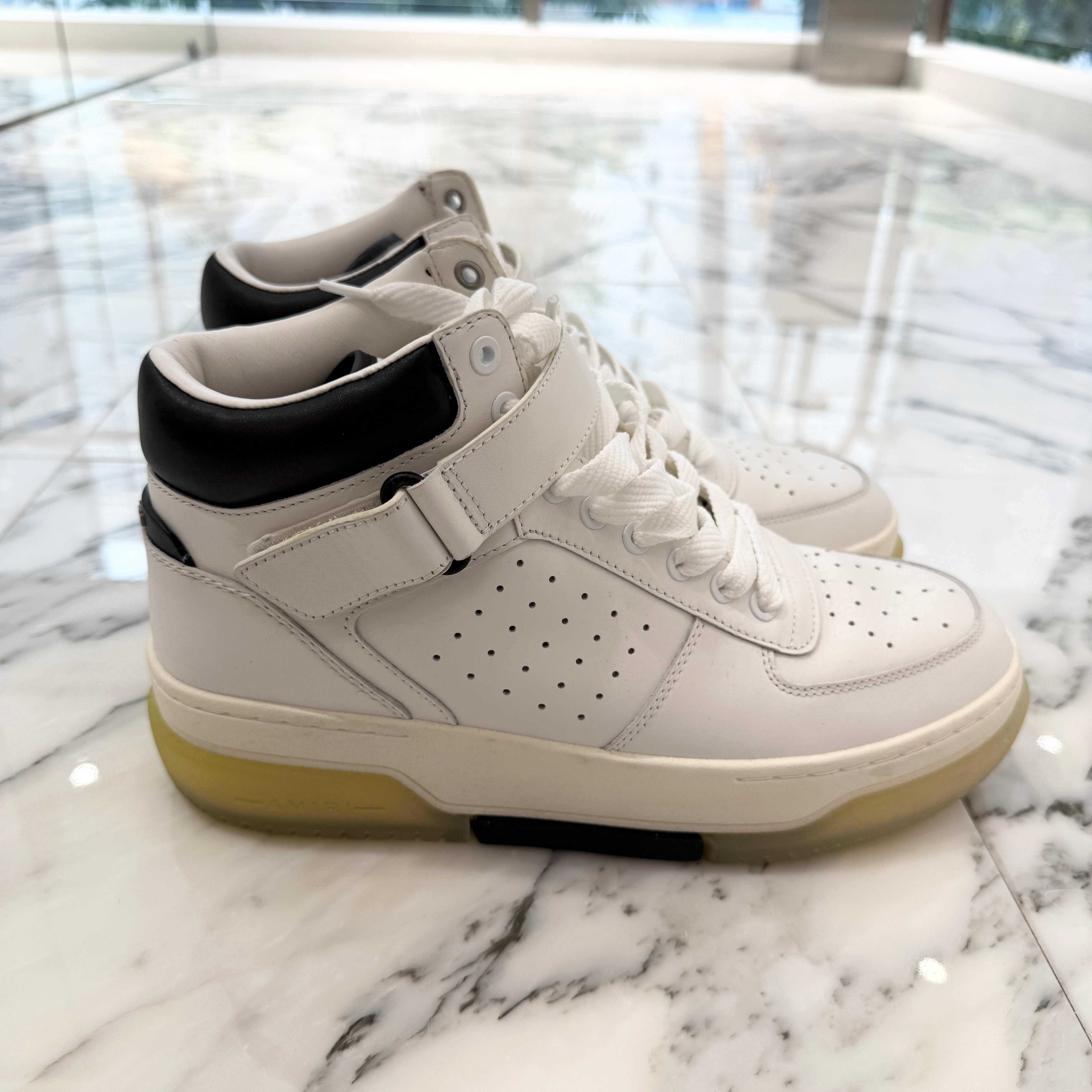 AMIRI 2022AW Stadium High Cut Sneakers MFS006-111 Size 43 アミリ スタジアム ハイカットスニーカー サイズ43