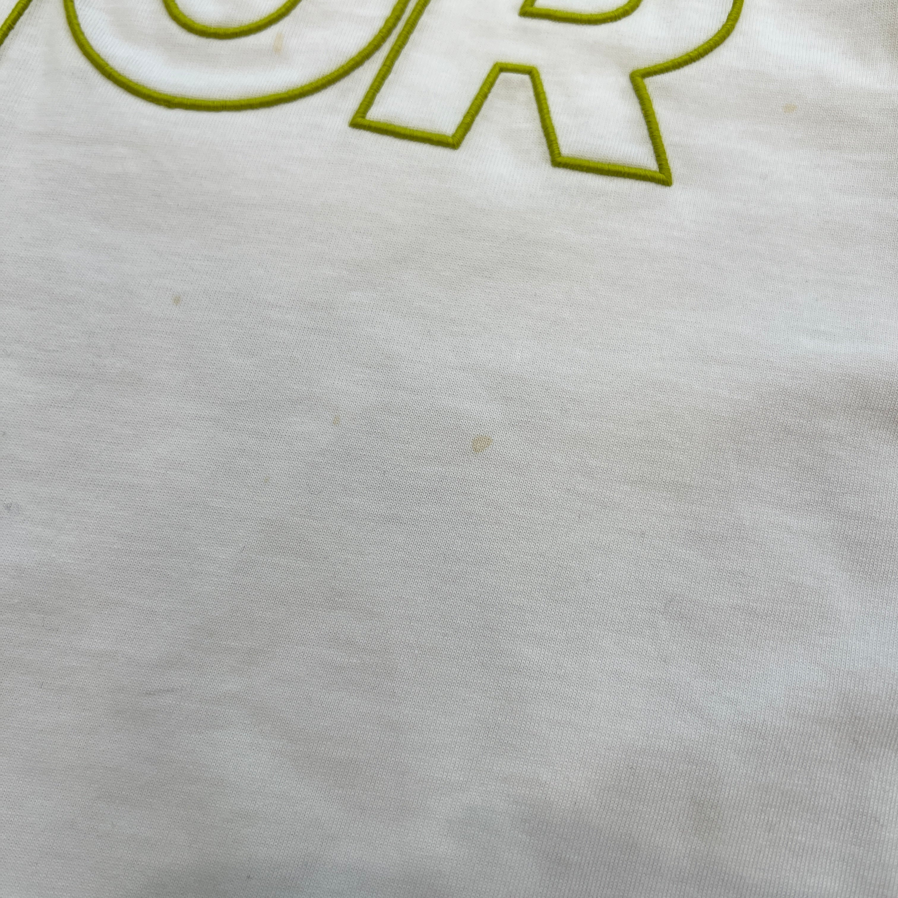 DIOR 2023AW Neon Logo Embroidered Over Sized Tee 393J696E0847 Size XS ディオール ネオンロゴ刺繍 オーバーサイズ Tシャツ サイズXS