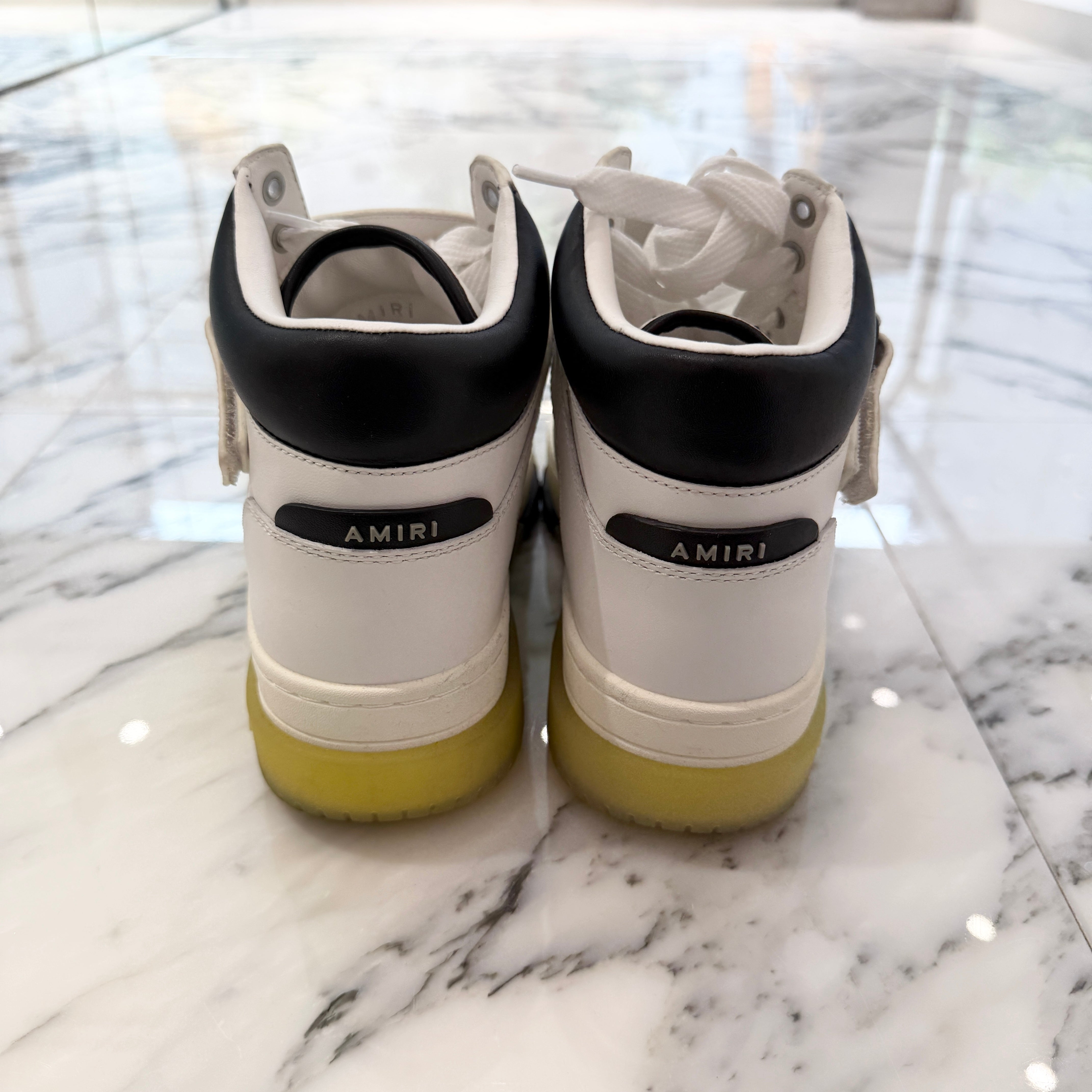 AMIRI 2022AW Stadium High Cut Sneakers MFS006-111 Size 43 アミリ スタジアム ハイカットスニーカー サイズ43