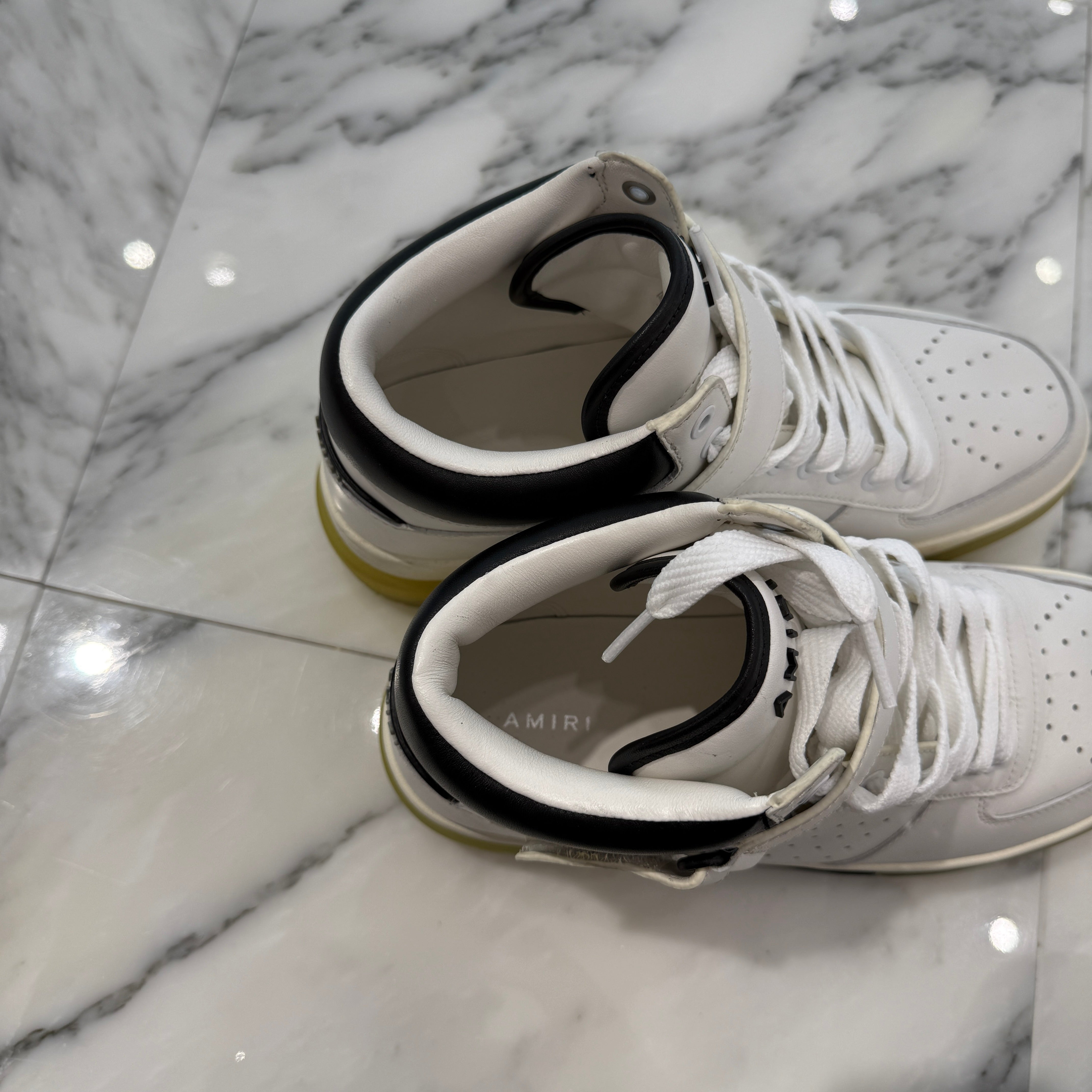 AMIRI 2022AW Stadium High Cut Sneakers MFS006-111 Size 43 アミリ スタジアム ハイカットスニーカー サイズ43