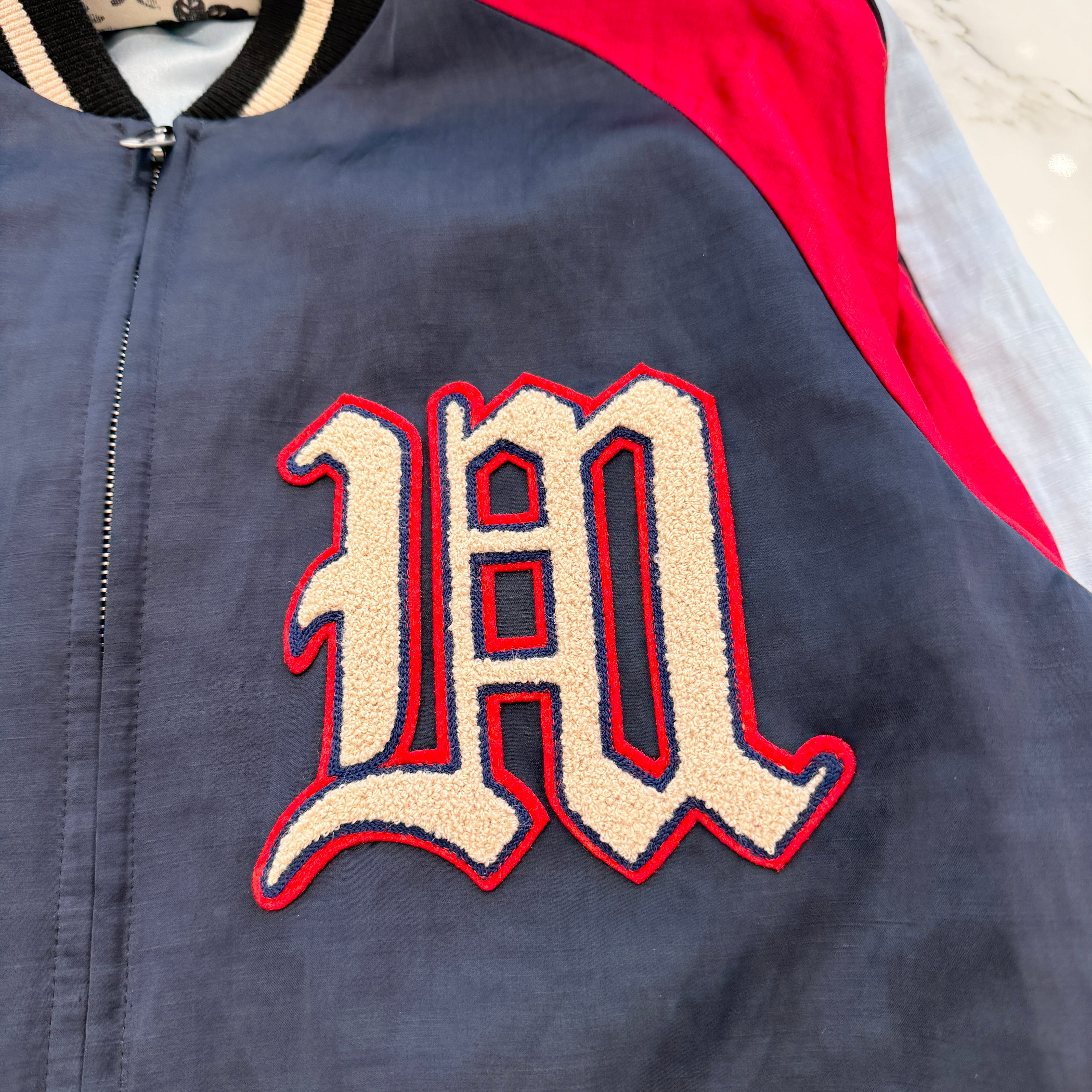 GUCCI 2018SS Patch Zip Up Track Jacket 621430 ZADO0 Size M グッチ