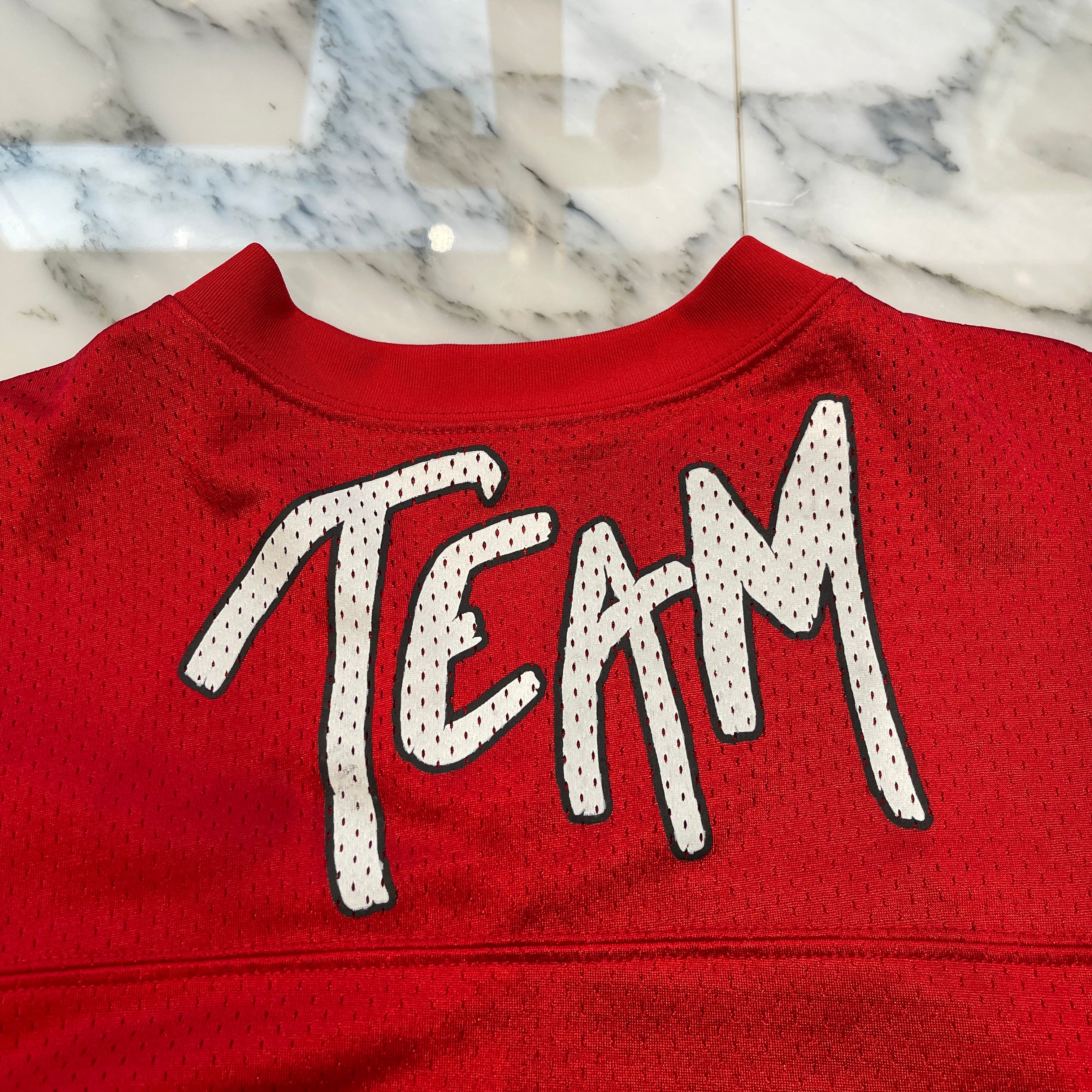 CHROME HEARTS Matty "TEAM" Mesh Warm Up Jersey Size L クロムハーツ マッティ "チーム" メッシュウォームアップジャージー サイズL