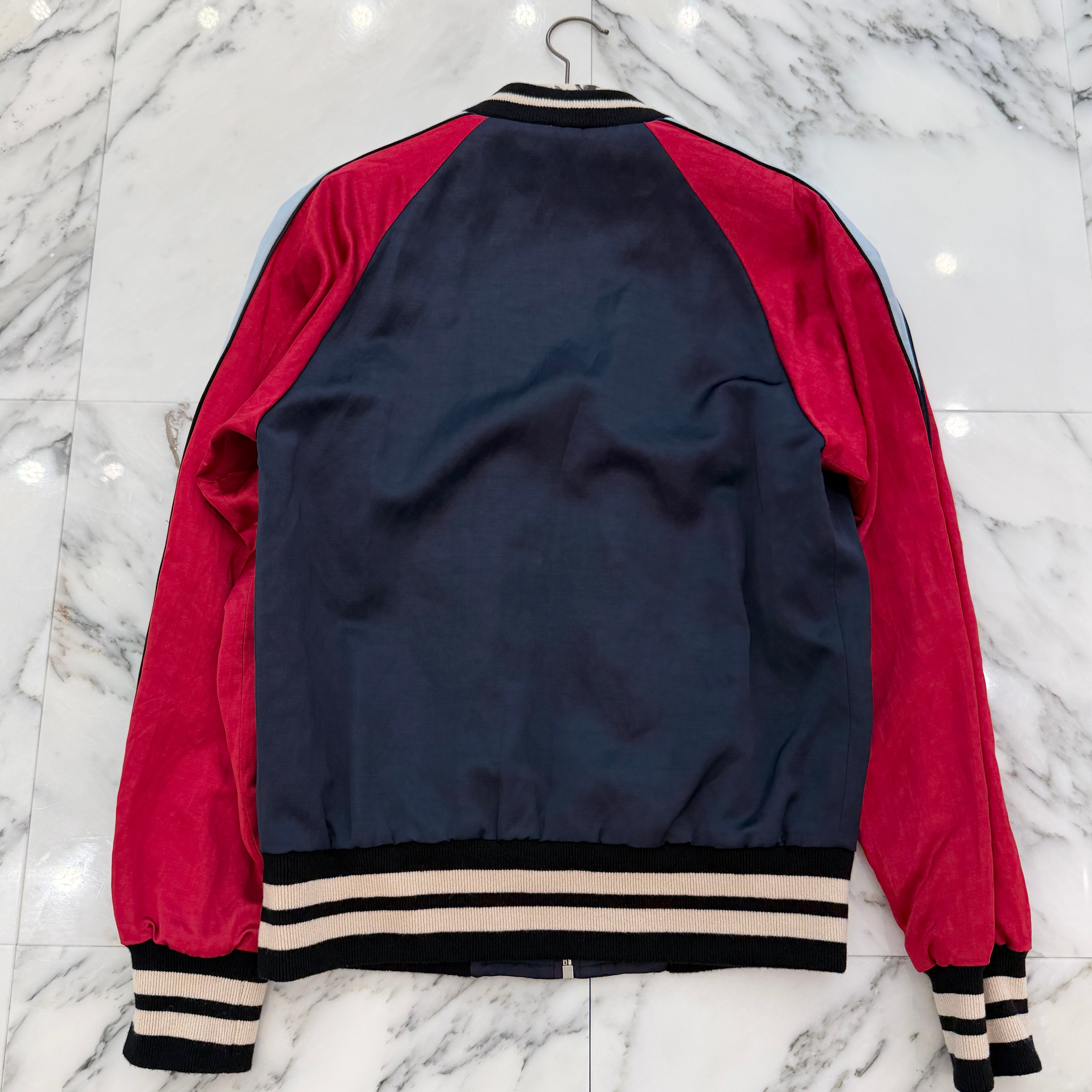 GUCCI 2018SS Patch Zip Up Track Jacket 621430 ZADO0 Size M グッチ パッチ刺繍 ジップアップ トラックジャケット サイズM