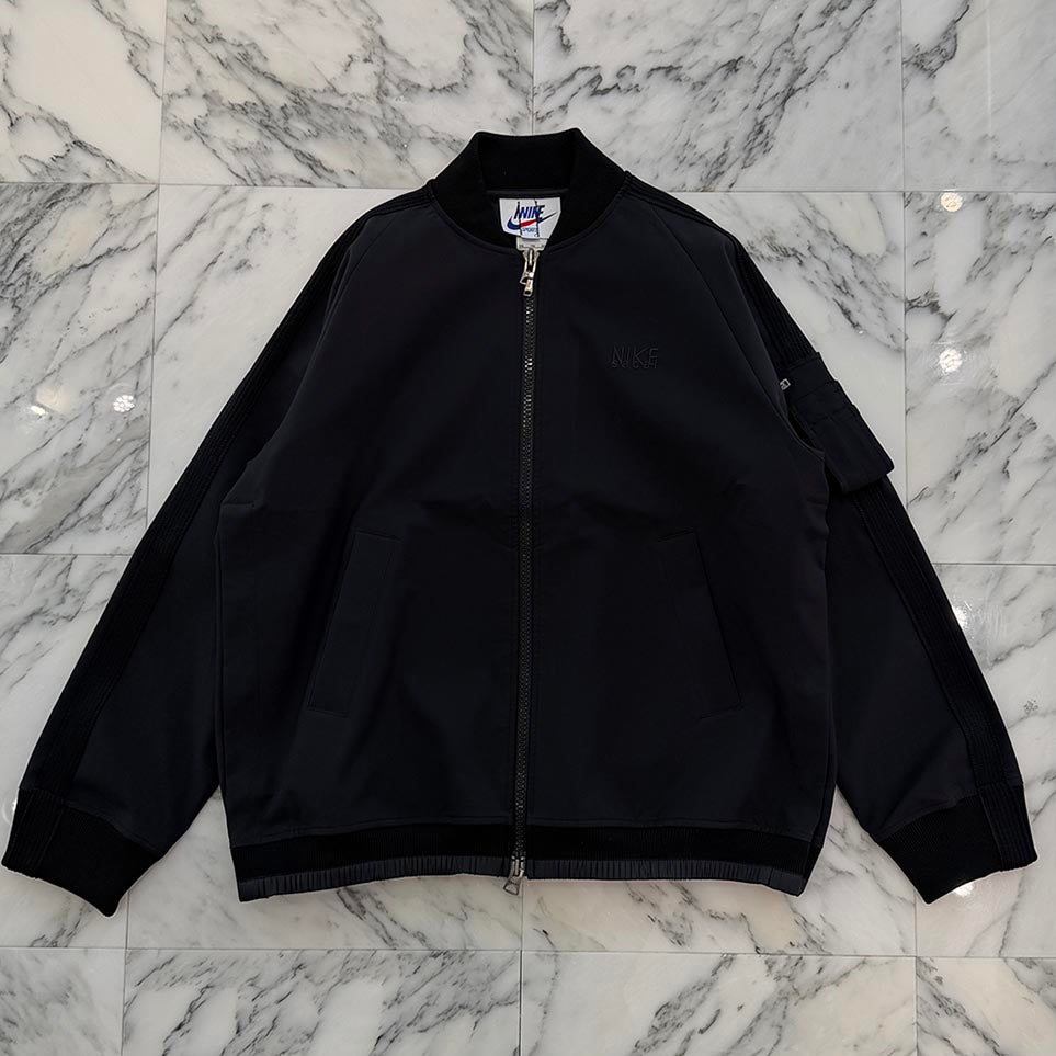 NIKE × sacai 2024AW Logo Embroidery Track Jacket FV4857 Size XXL ナイキ×サカイ ロゴ刺繍 トラックジャケット サイズXXL