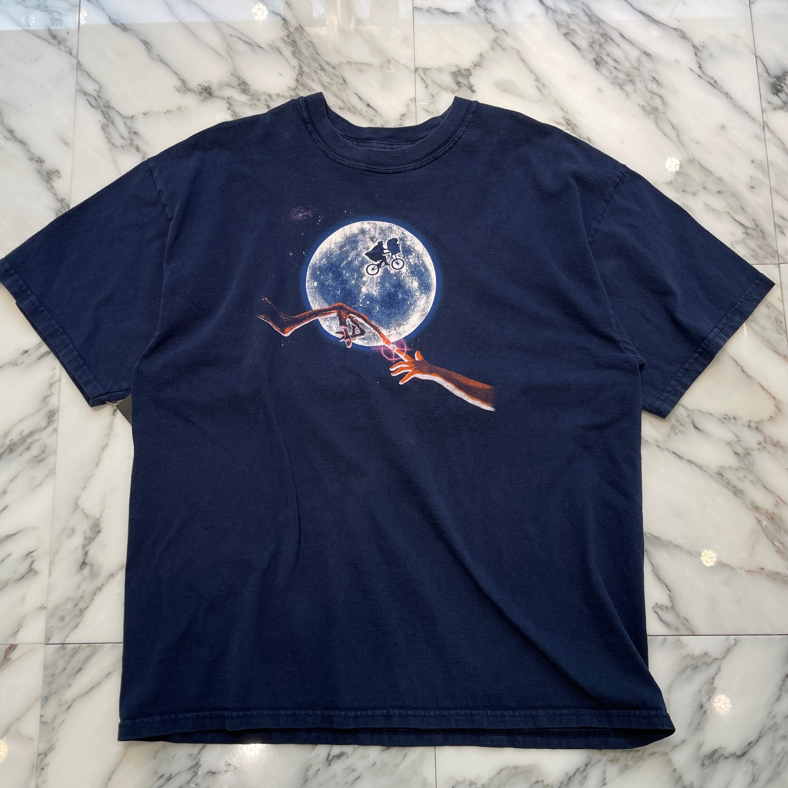 Vintage 00's E.T. 20th Anniversary The Extra-Terrestrial Movie 2002 S/S Tee Size XL 00's E.T. 20周年 アニバーサリー 地球外生命体 映画 2002 Tシャツ サイズXL
