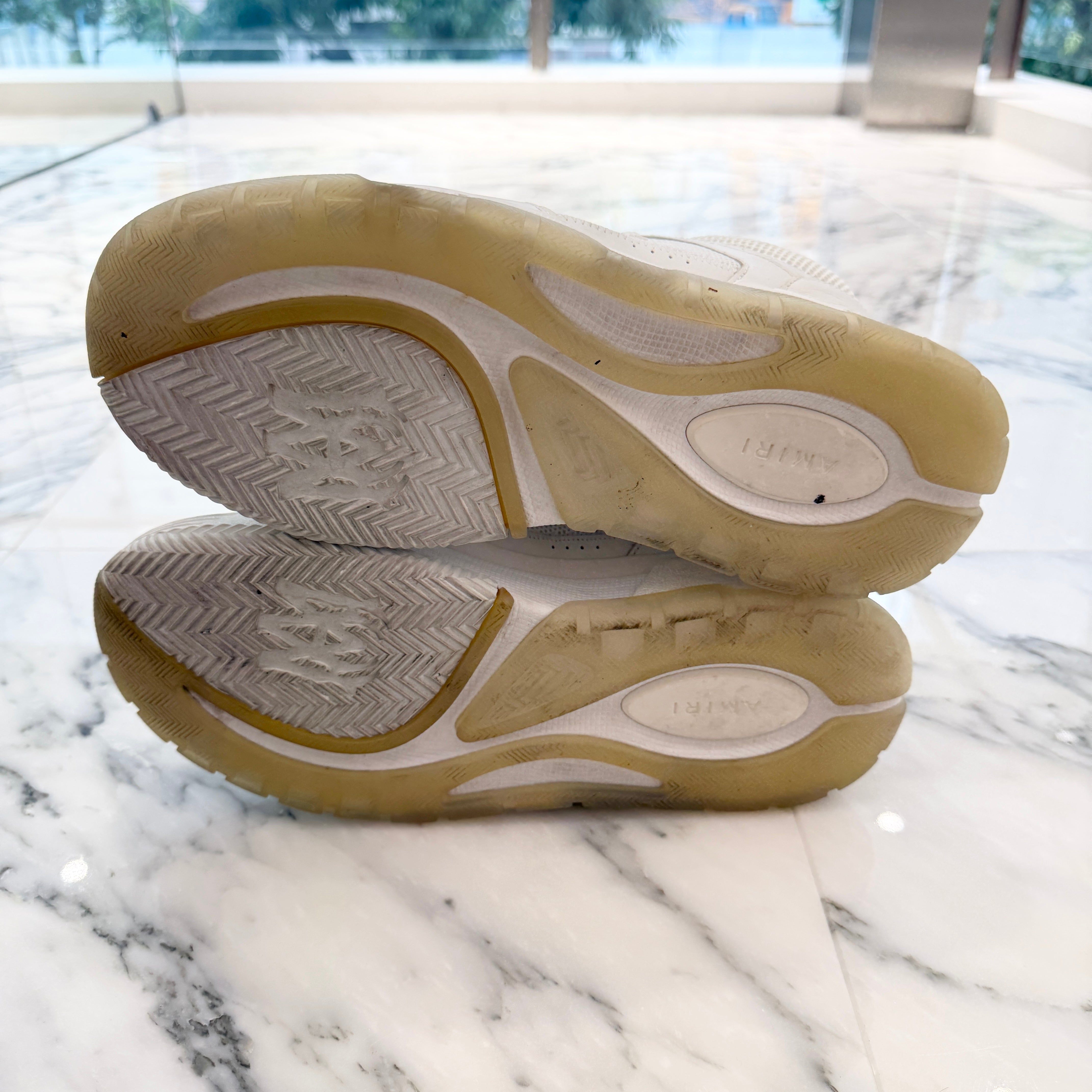 あみ AMIRI 2023SS MA-1 ALABASTER Sneakers MFS012-271 Size 43