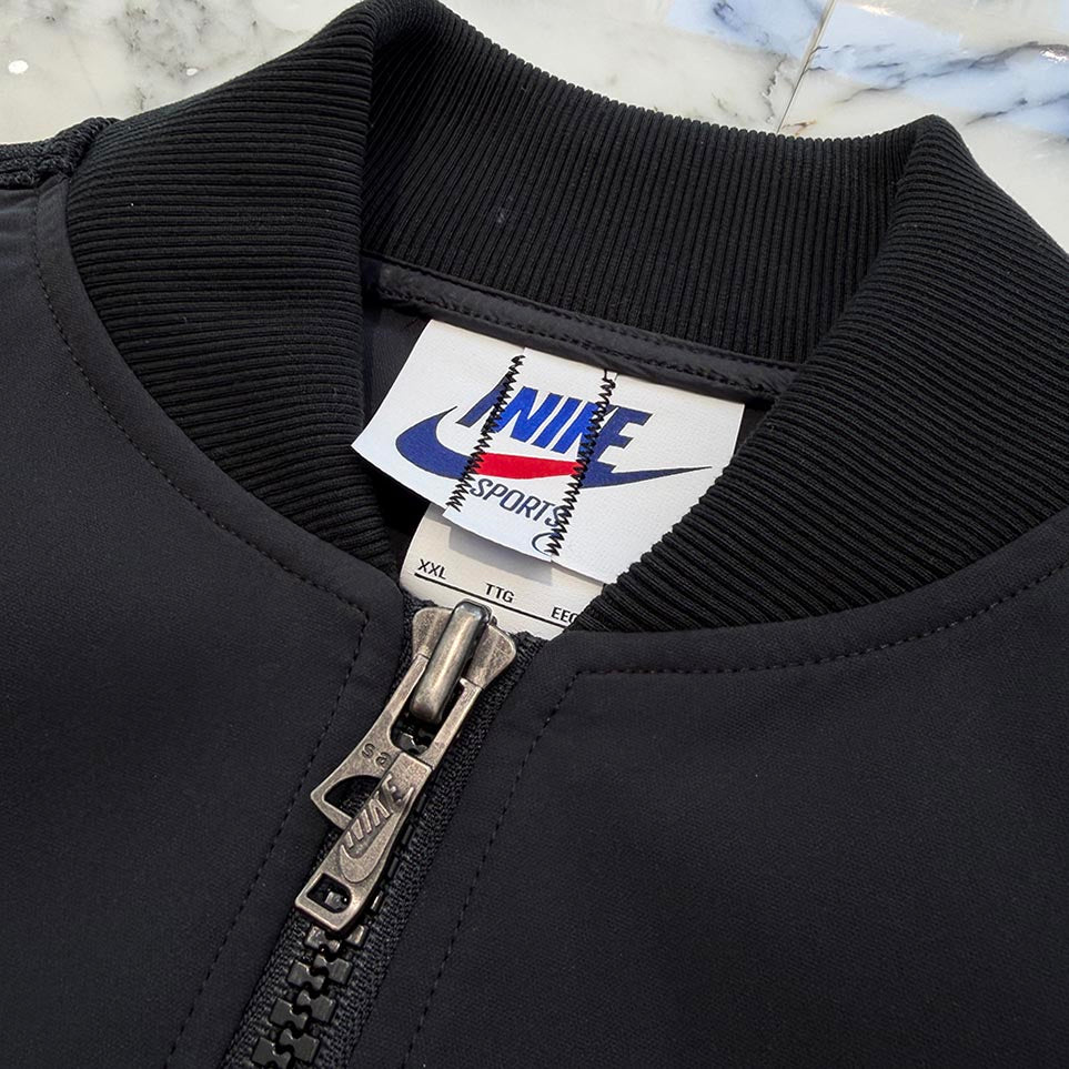 NIKE × sacai 2024AW Logo Embroidery Track Jacket FV4857 Size XXL ナイキ×サカイ ロゴ刺繍 トラックジャケット サイズXXL