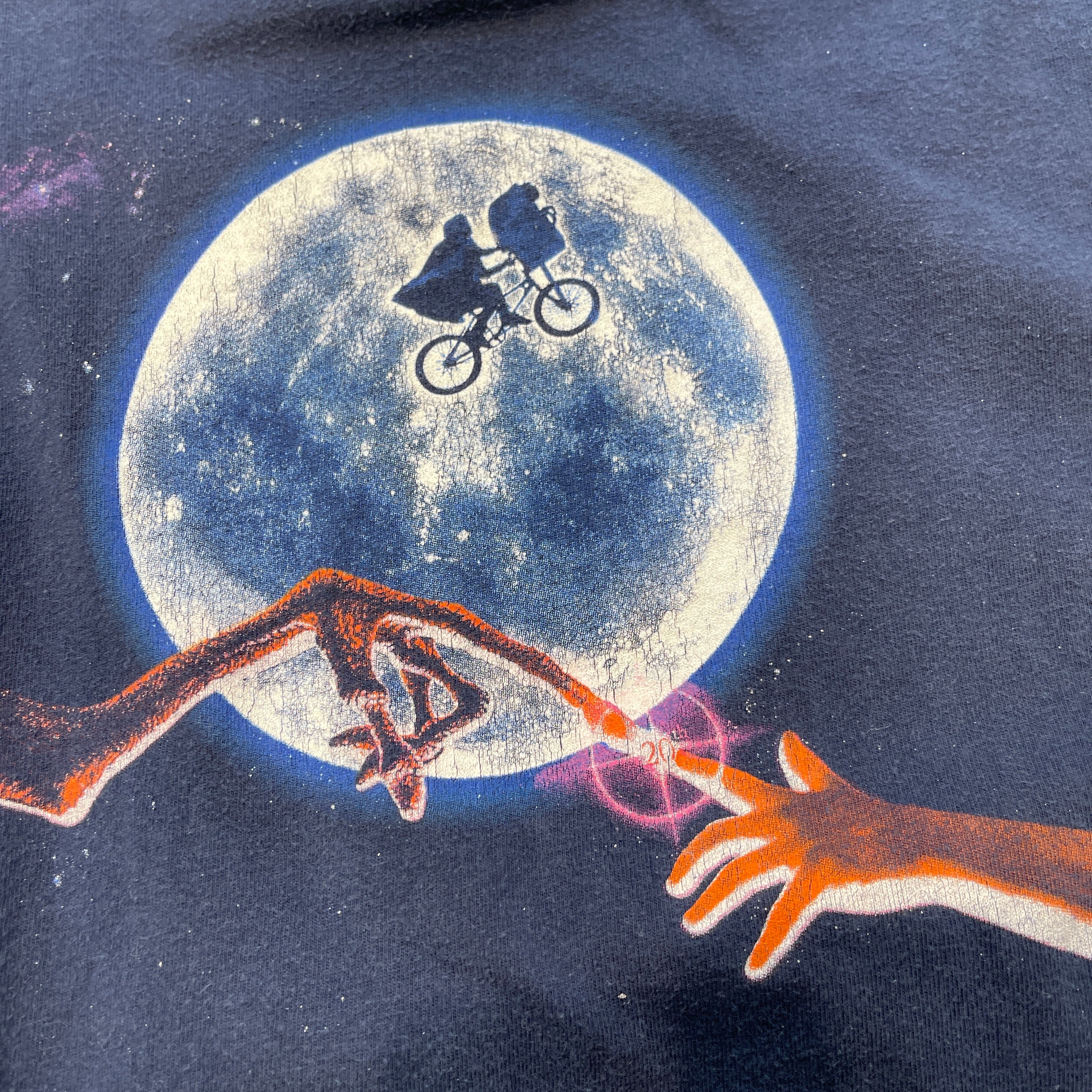 Vintage 00's E.T. 20th Anniversary The Extra-Terrestrial Movie 2002 S/S Tee Size XL 00's E.T. 20周年 アニバーサリー 地球外生命体 映画 2002 Tシャツ サイズXL
