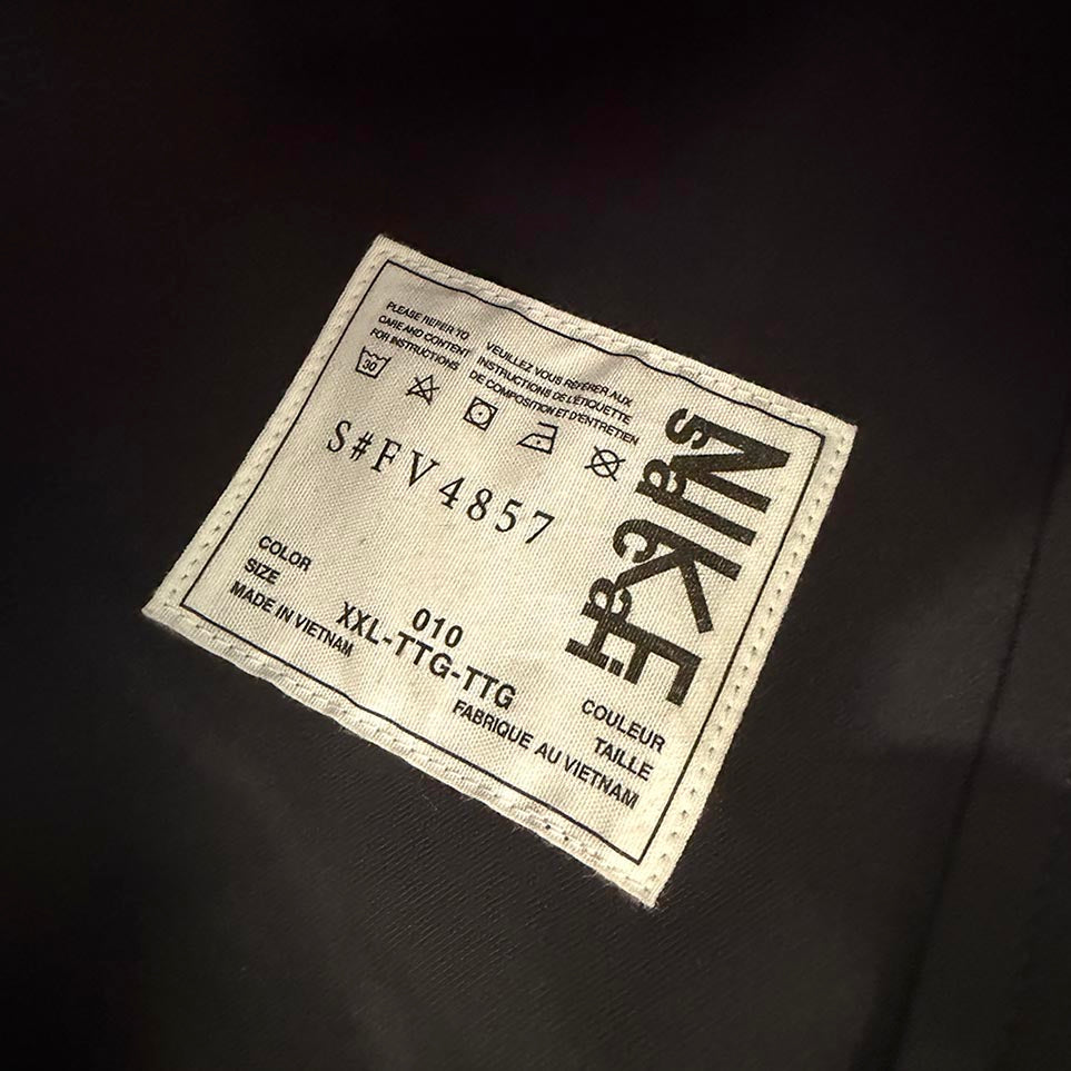 NIKE × sacai 2024AW Logo Embroidery Track Jacket FV4857 Size XXL ナイキ×サカイ ロゴ刺繍 トラックジャケット サイズXXL