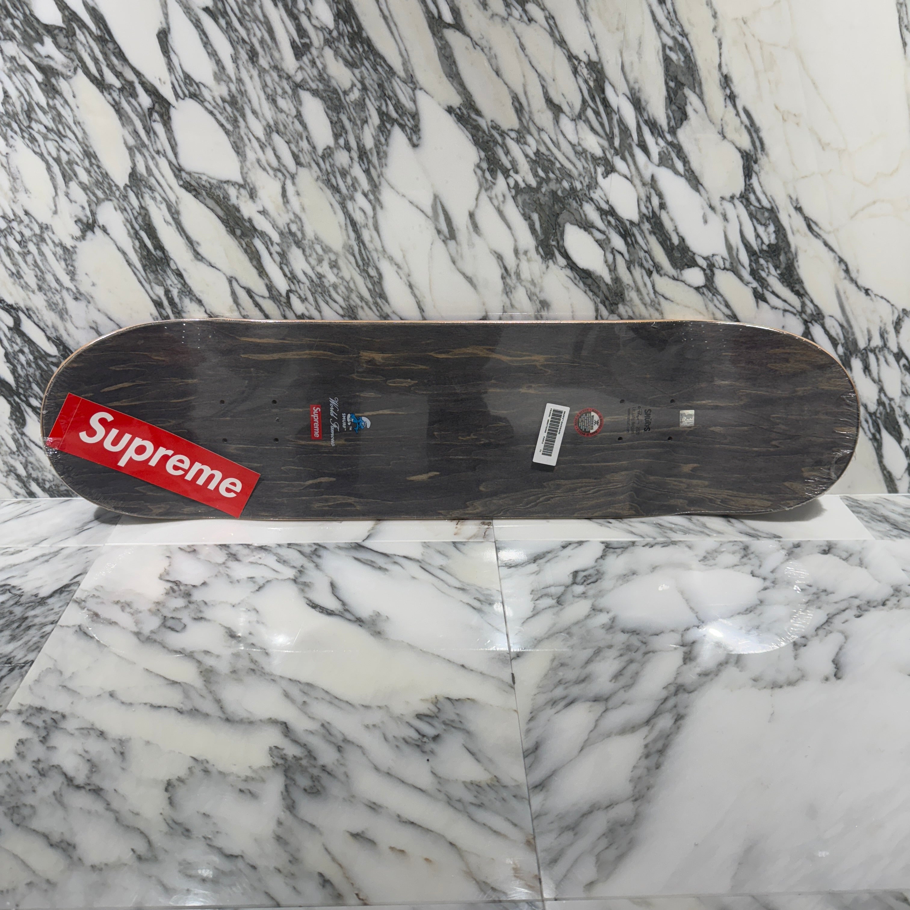 Supreme × SMURF 2020AW Skateboard Deck FW20SB2 Size 8.5
