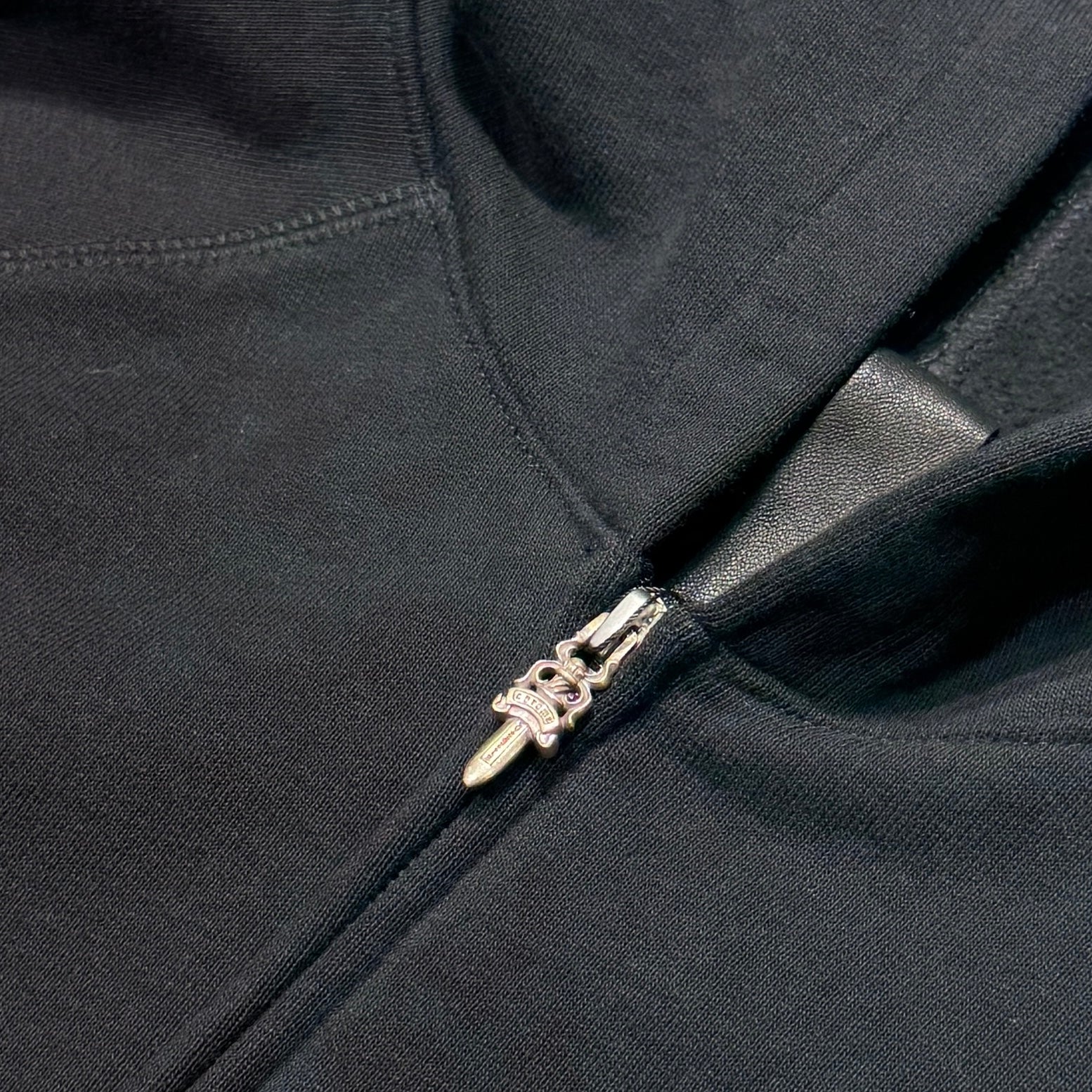 CHROME HEARTS Ynot King Taco 3 Cemetery Cross Embroidery Zip Up Hoodie Size L クロムハーツ ワイノット キングタコ 3セメタリークロス刺繍 ジップアップフーディー サイズL