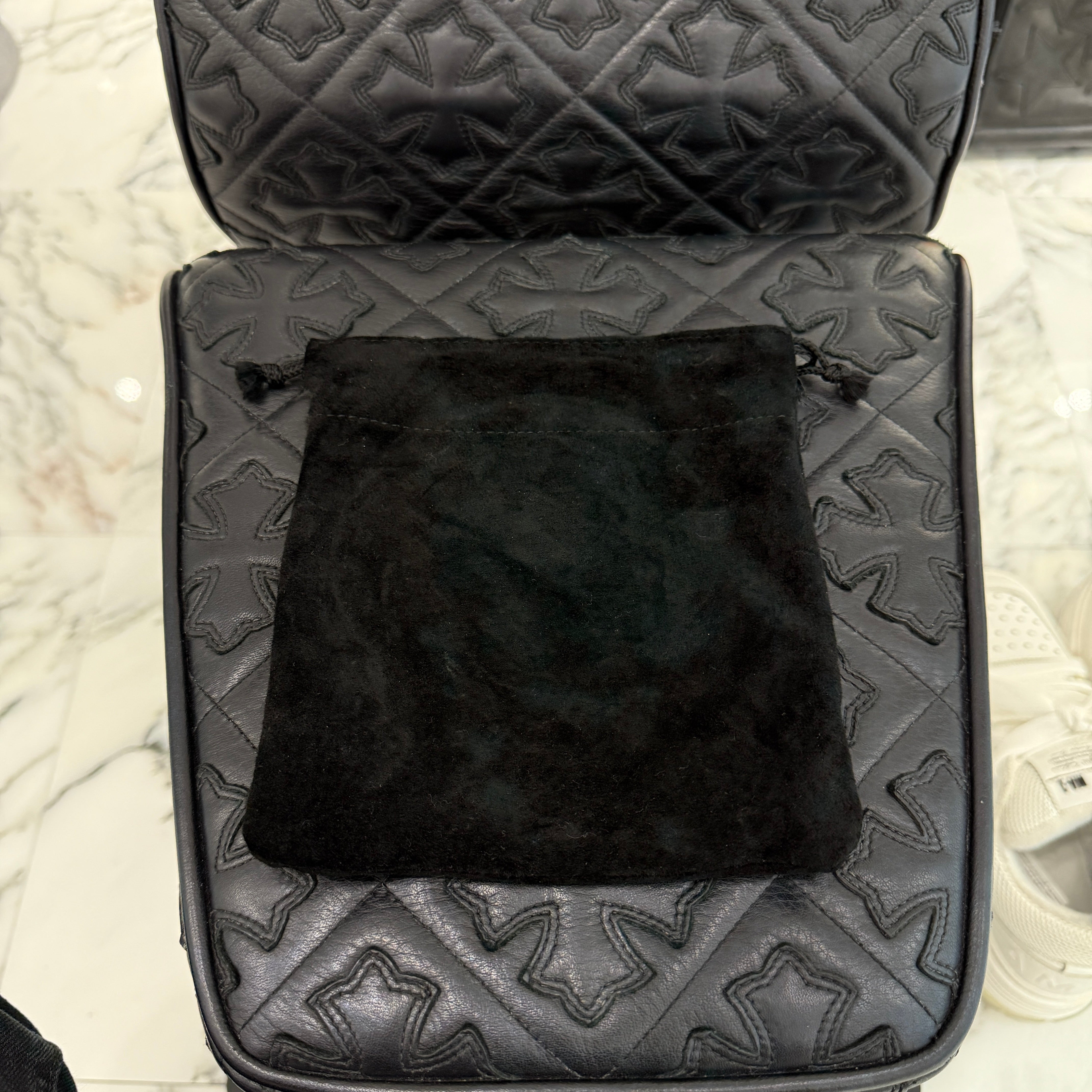 CHROME HEARTS Large Strap Star Buckle Belt Size 32 クロムハーツ ラージストラップ スターバックル ベルト サイズ32