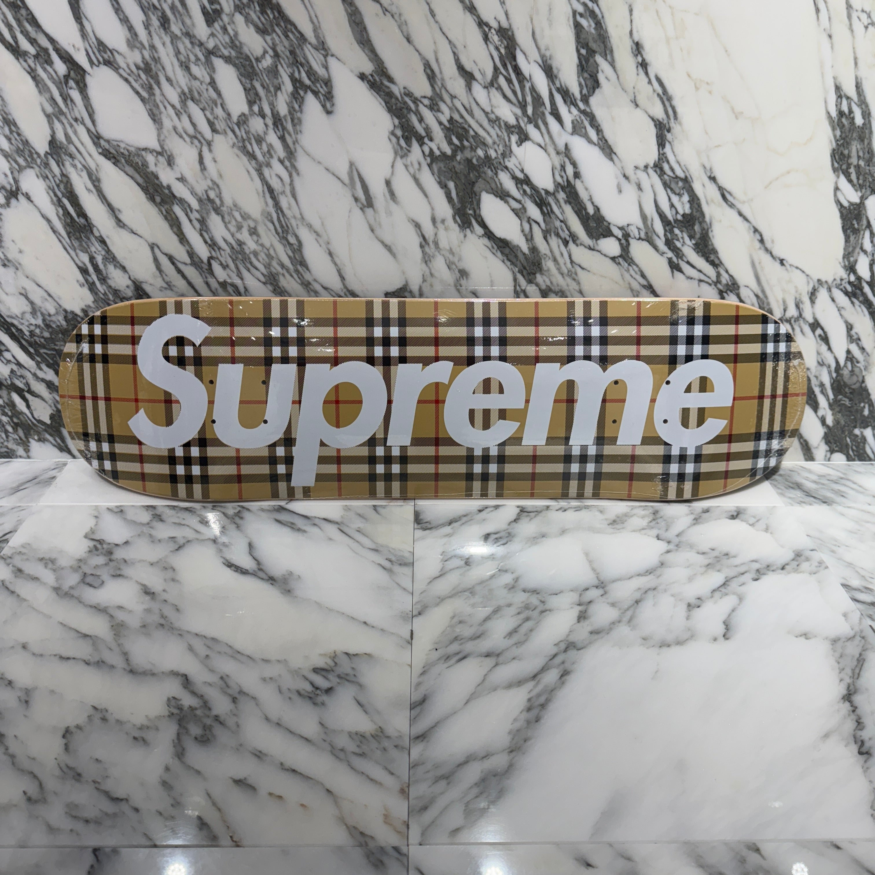 Supreme × BURBERRY 2022SS Skateboard Deck Size 8.5 シュプリーム × バーバリー スケートボードデッキ サイズ8.5