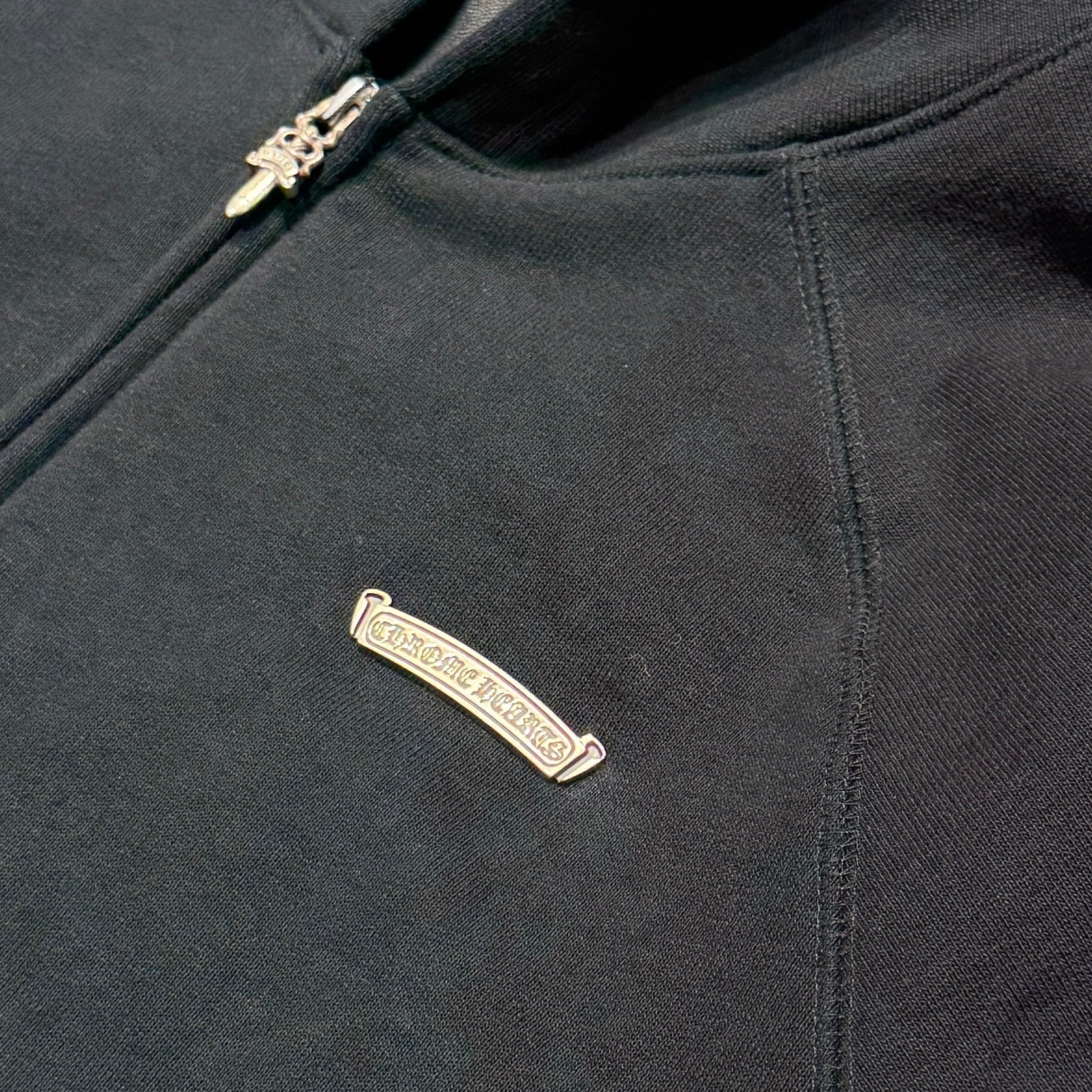 CHROME HEARTS Ynot King Taco 3 Cemetery Cross Embroidery Zip Up Hoodie Size L クロムハーツ ワイノット キングタコ 3セメタリークロス刺繍 ジップアップフーディー サイズL