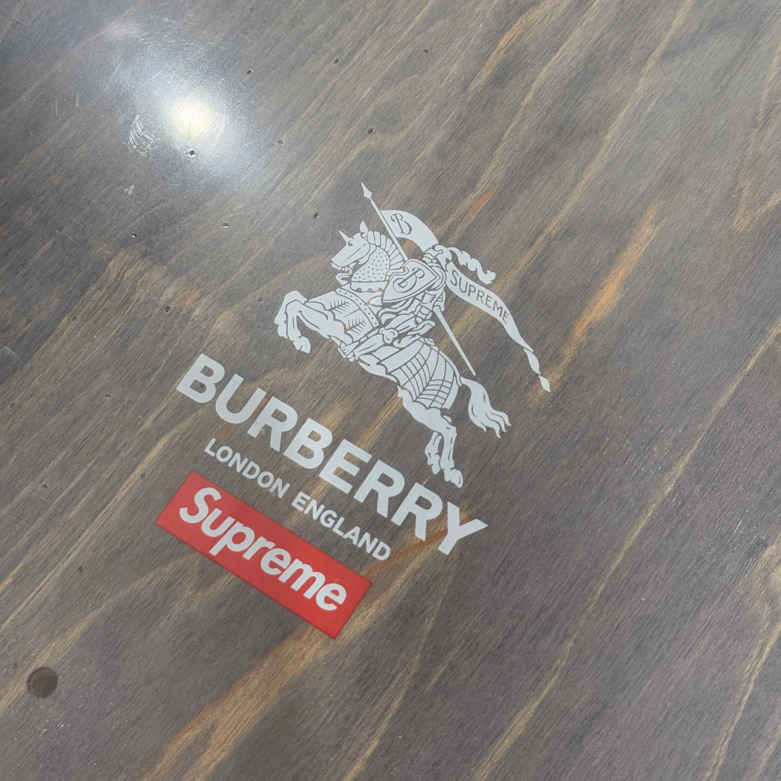 Supreme × BURBERRY 2022SS Skateboard Deck Size 8.5 シュプリーム × バーバリー スケートボードデッキ サイズ8.5