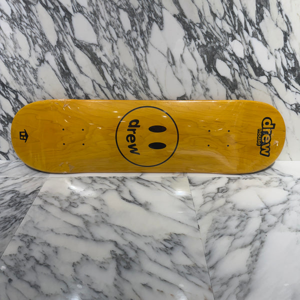 Drew House 2022AW Mascot Golden Yellow Skateboard Deck Size 8.25 