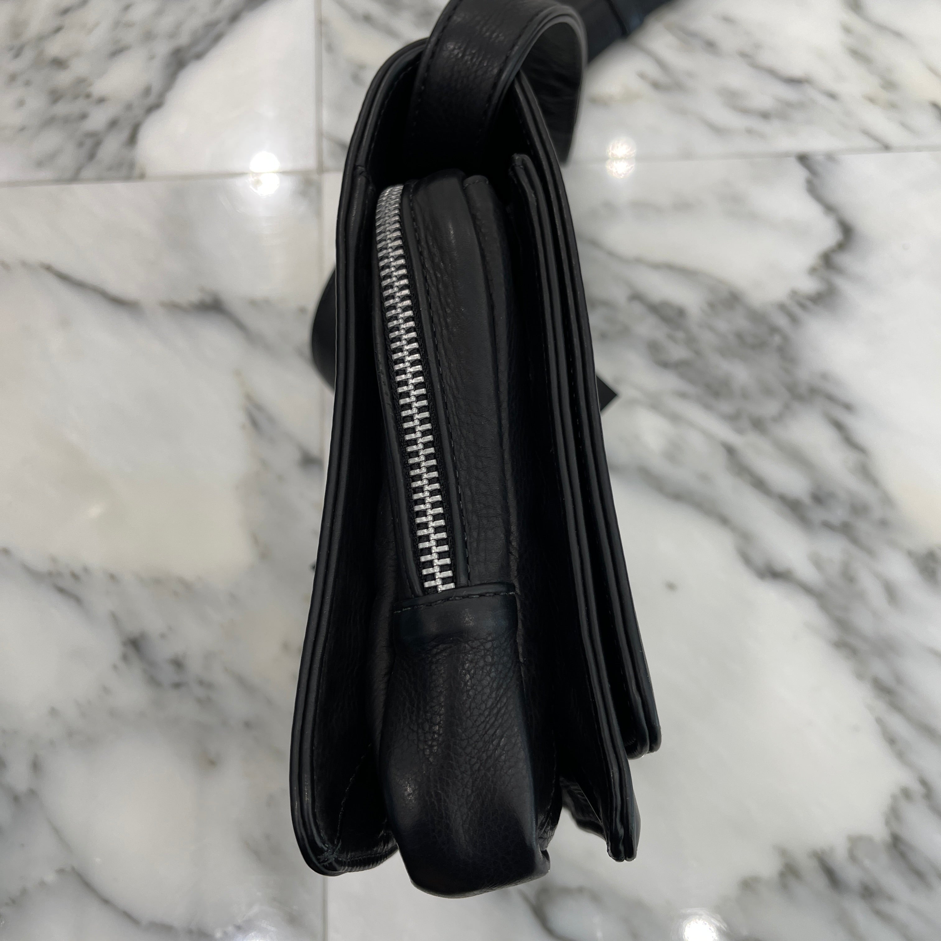 CHROME HEARTS MILO Large Dagger Leather Shoulder Bag クロムハーツ マイロ ラージダガー レザーショルダーバッグ