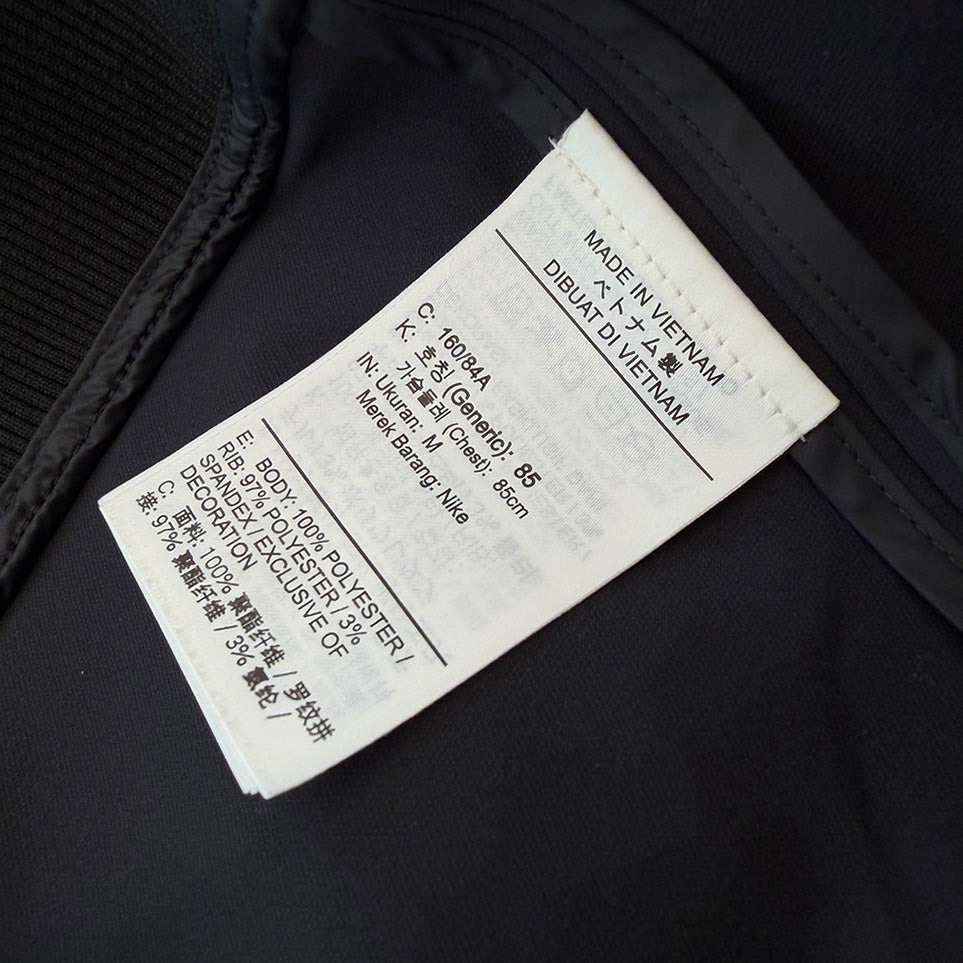NIKE × sacai 2024AW Logo Embroidery Ladies Track Jacket FV4859 Size M ナイキ×サカイ ロゴ刺繍 レディース トラックジャケット サイズM