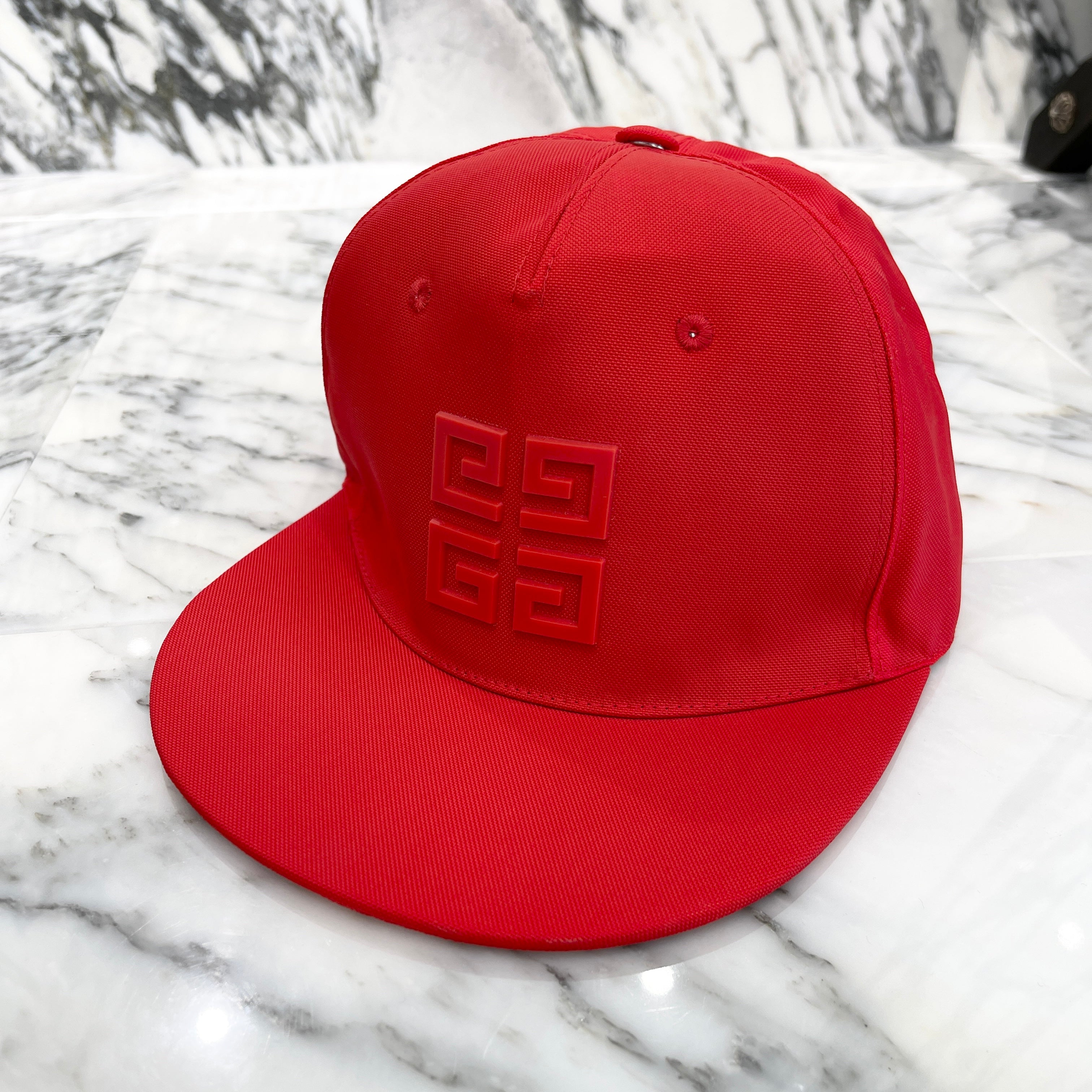 GIVENCHY 2021AW 4G Rubber Logo Tracker Cap ジバンジー 4G ラバーロゴ トラッカーキャップ