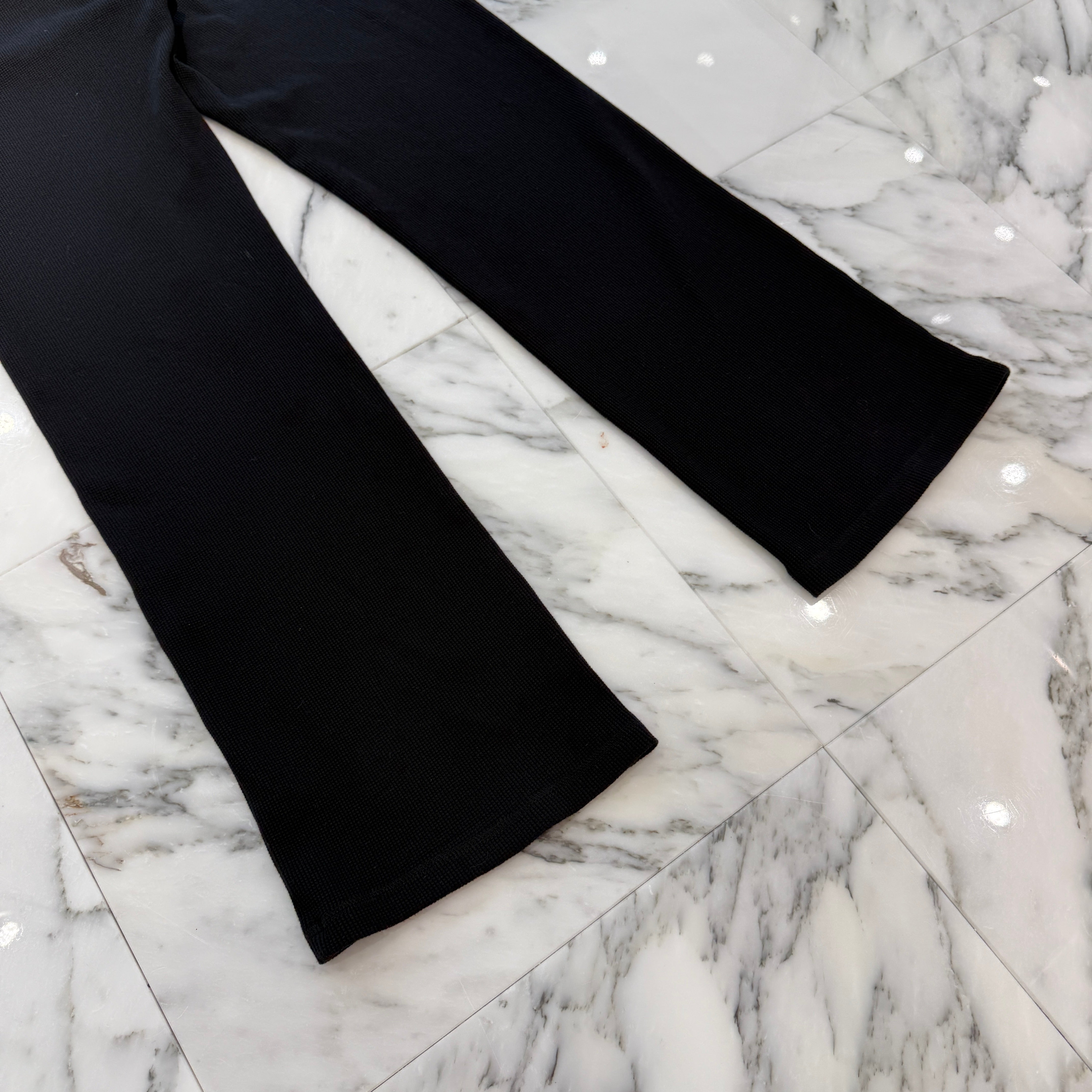 CHROME HEARTS Y NOT CH Logo Embroidery Thermal Long Pants Size S クロムハーツ ワイノット CHロゴ 刺繍 サーマル ロングパンツ サイズS