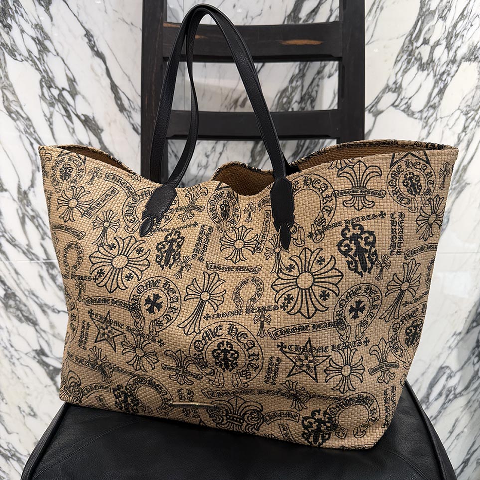 CHROME HEARTS 2025SS Multi Logo Large Beaches Bag クロムハーツ マルチロゴ ラージ ビーチバッグ