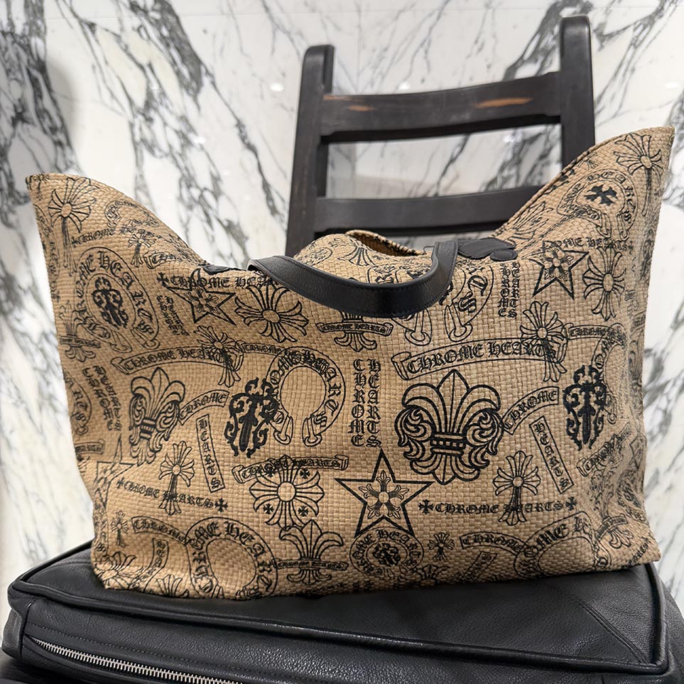 CHROME HEARTS 2025SS Multi Logo Large Beaches Bag クロムハーツ マルチロゴ ラージ ビーチバッグ