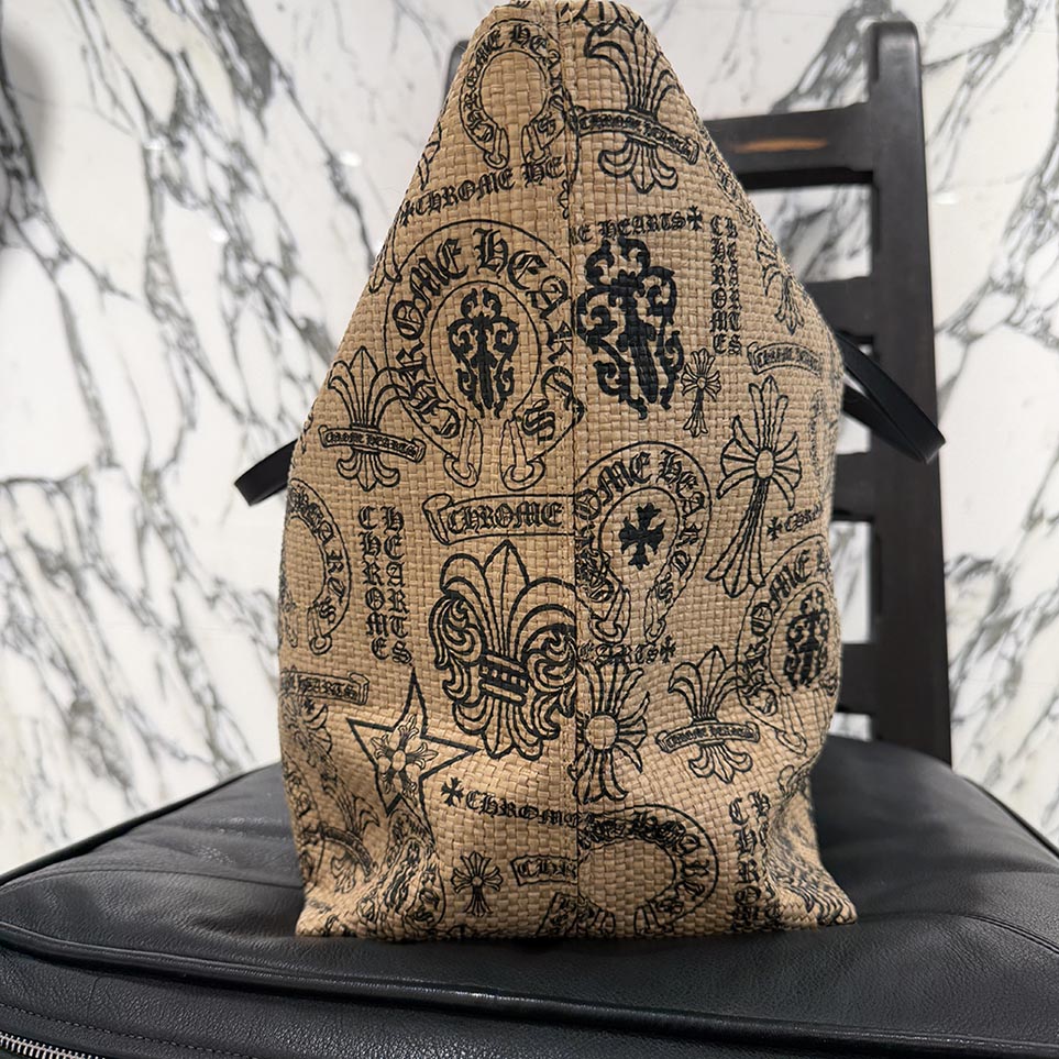 クロムハーツ　サマーバッグ　新作柄 CHROME HEARTS 2025SS Multi Logo Large Beaches Bag クロムハーツ