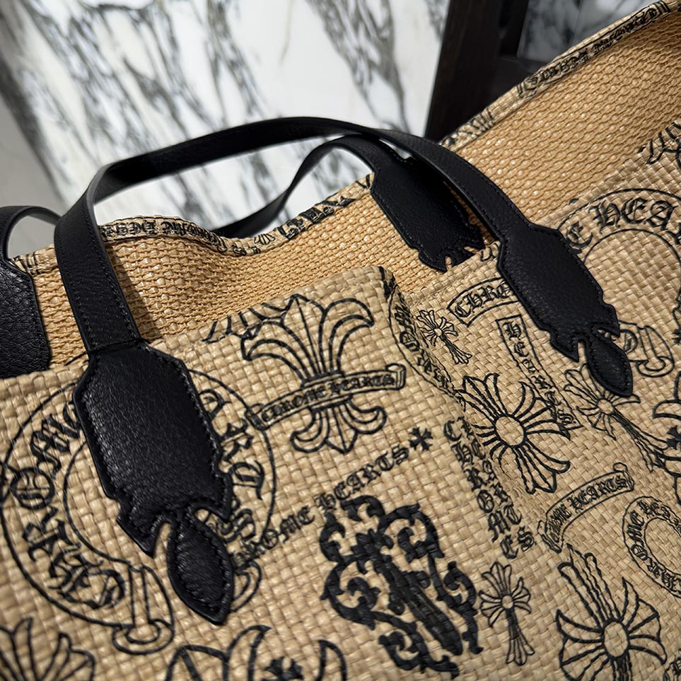 クロムハーツ　サマーバッグ　新作柄 CHROME HEARTS 2025SS Multi Logo Large Beaches Bag クロムハーツ