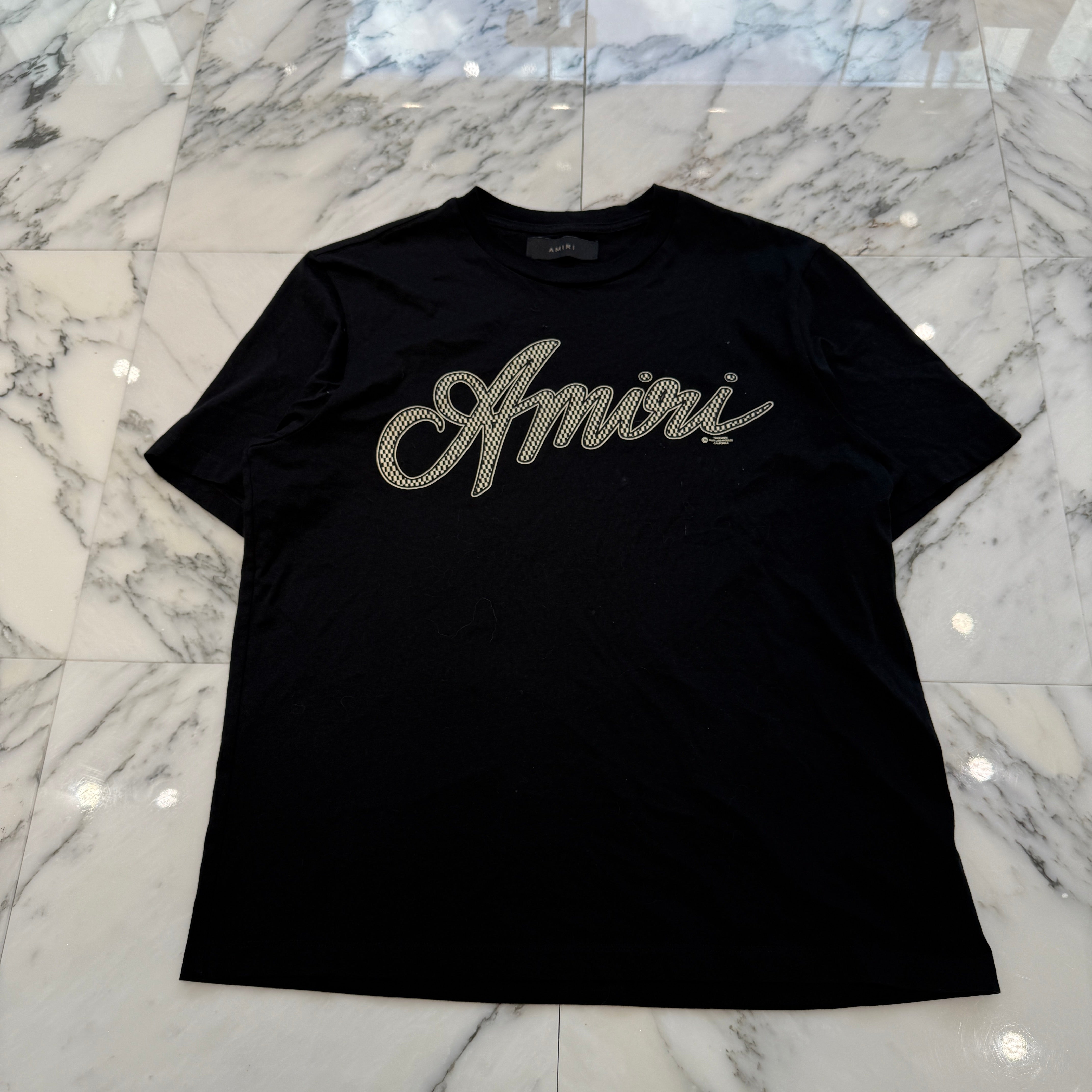 AMIRI Script Logo Print Tee AMJYTE1193 Size L アミリ スクリプトロゴプリント Tシャツ サイズL