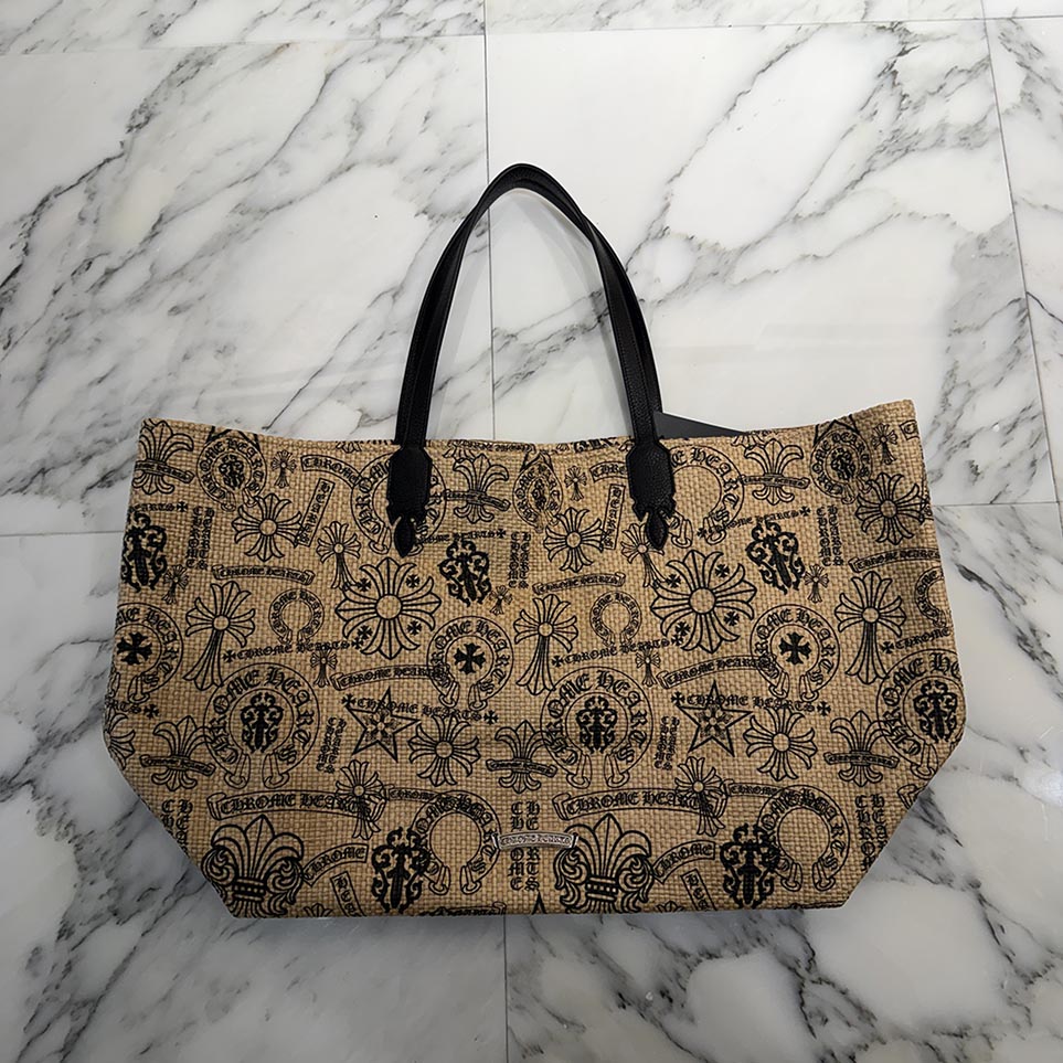 クロムハーツ　サマーバッグ　新作柄 CHROME HEARTS 2025SS Multi Logo Large Beaches Bag クロムハーツ