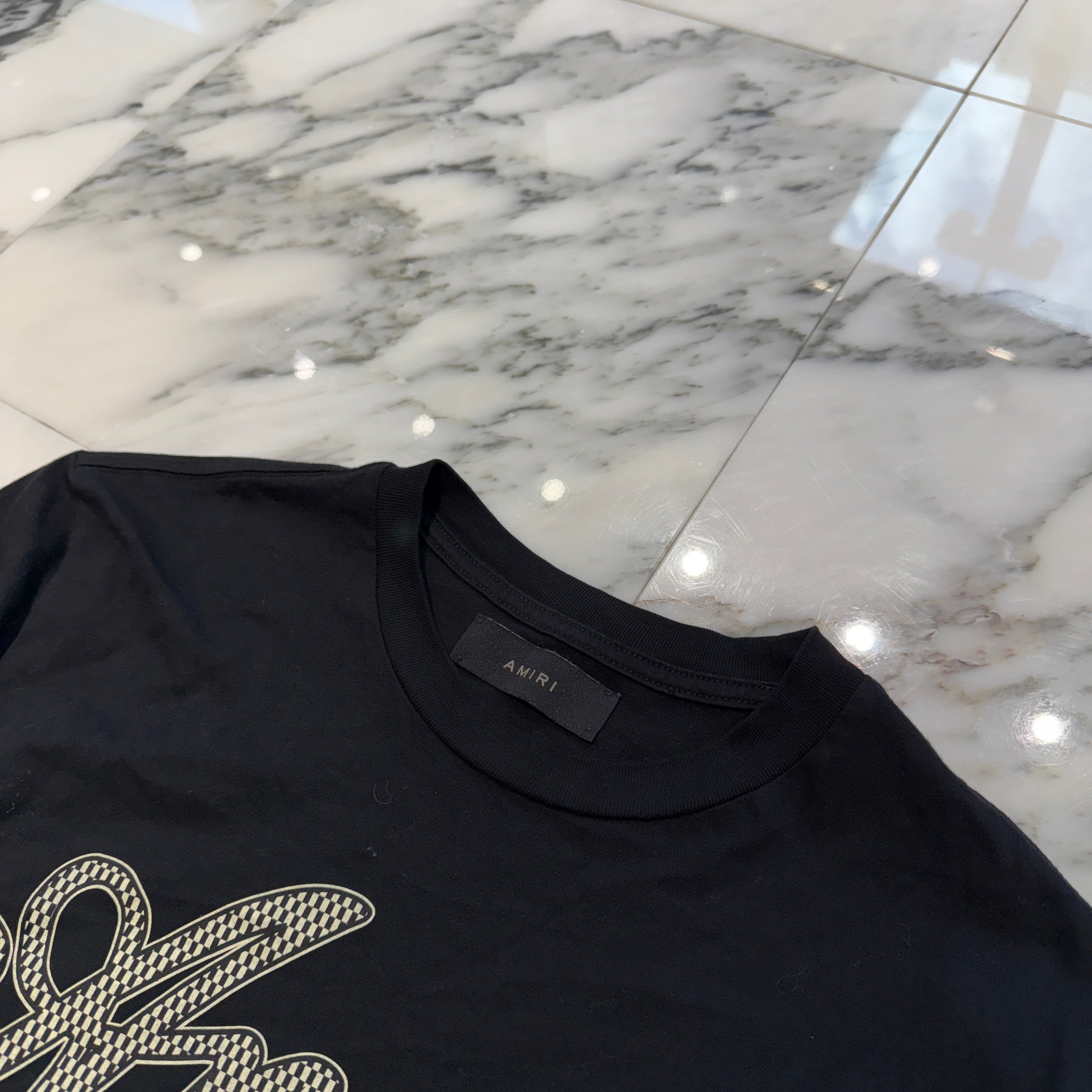 AMIRI Script Logo Print Tee AMJYTE1193 Size L アミリ スクリプトロゴプリント Tシャツ サイズL