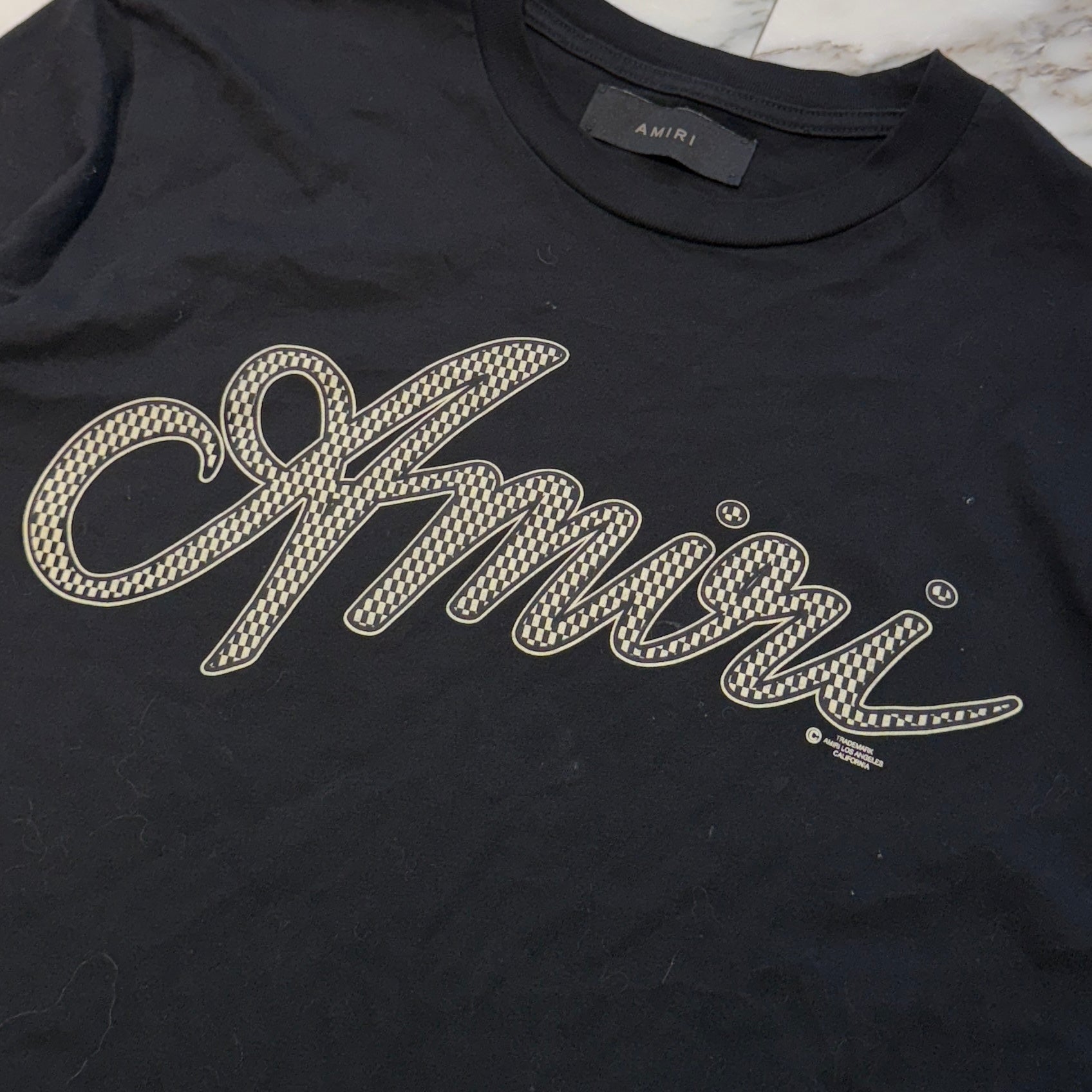 AMIRI Script Logo Print Tee AMJYTE1193 Size L アミリ スクリプトロゴプリント Tシャツ サイズL