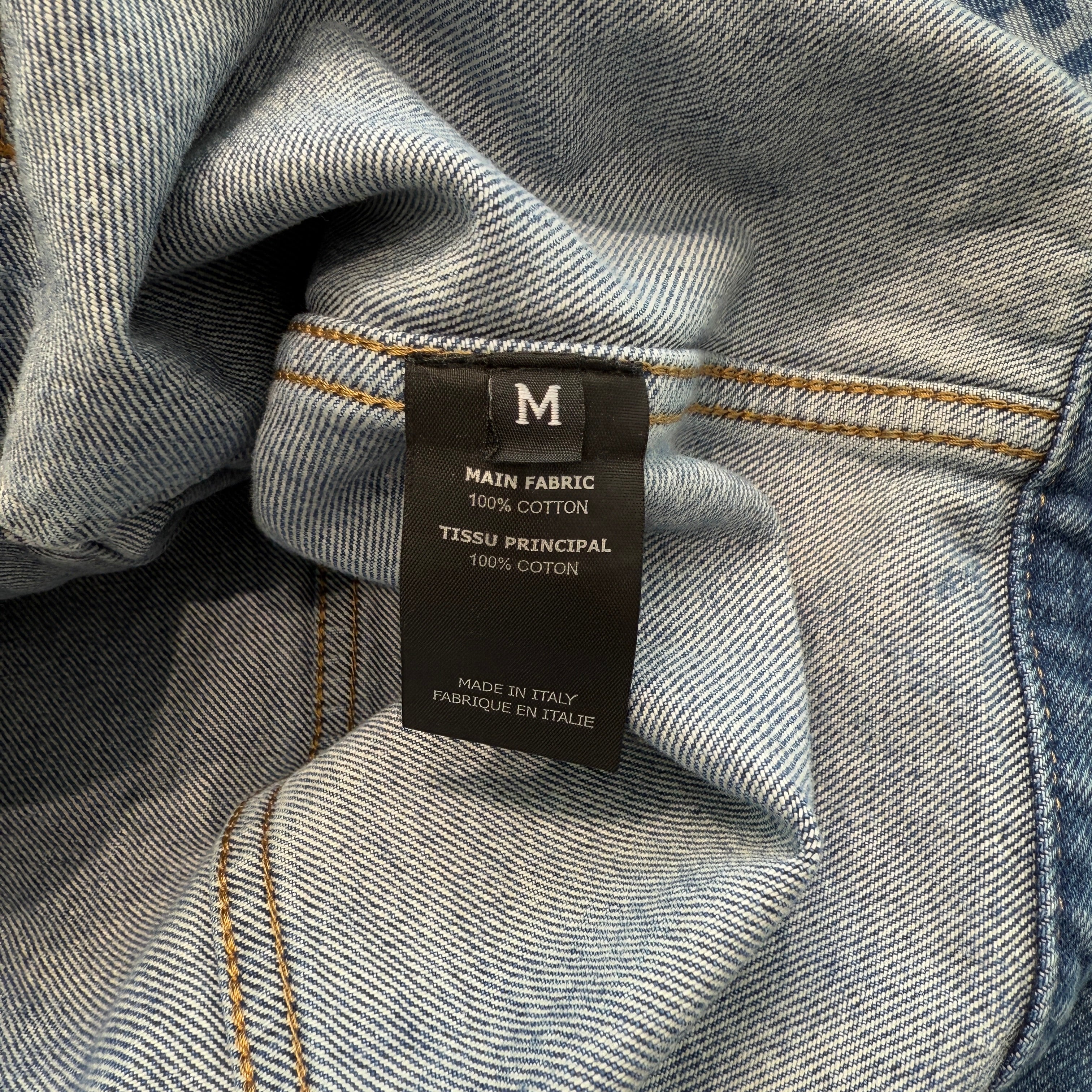 VETEMENTS Cotton Denim Jacket UE51JA350B Size M ヴェトモン コットンデニムジャケット サイズM