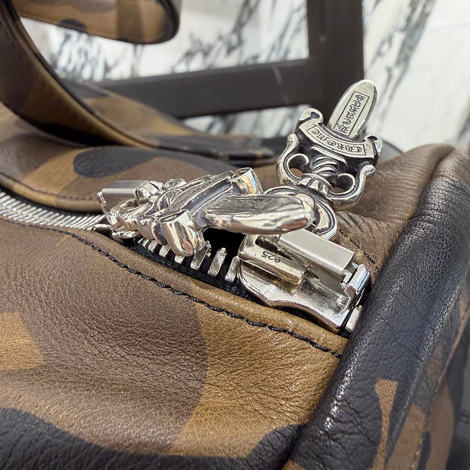 CHROME HEARTS FLARE Camouflage Leather Duffle Bag  クロムハーツ フレア カモフラージュ レザーダッフルバッグ