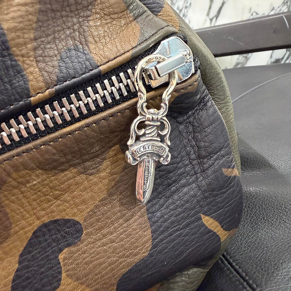 CHROME HEARTS FLARE Camouflage Leather Duffle Bag  クロムハーツ フレア カモフラージュ レザーダッフルバッグ