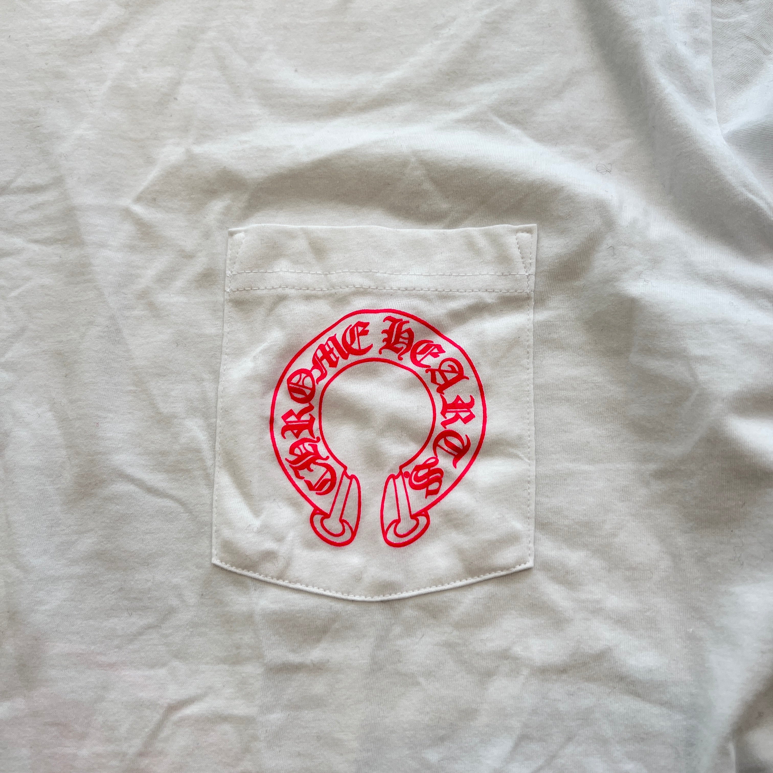 CHROME HEARTS 2025SS Floral Cross Horseshoe Long Sleeve Tee Size XXL クロムハーツ フローラルクロス ホースシュー ロングスリーブTシャツ サイズXXL