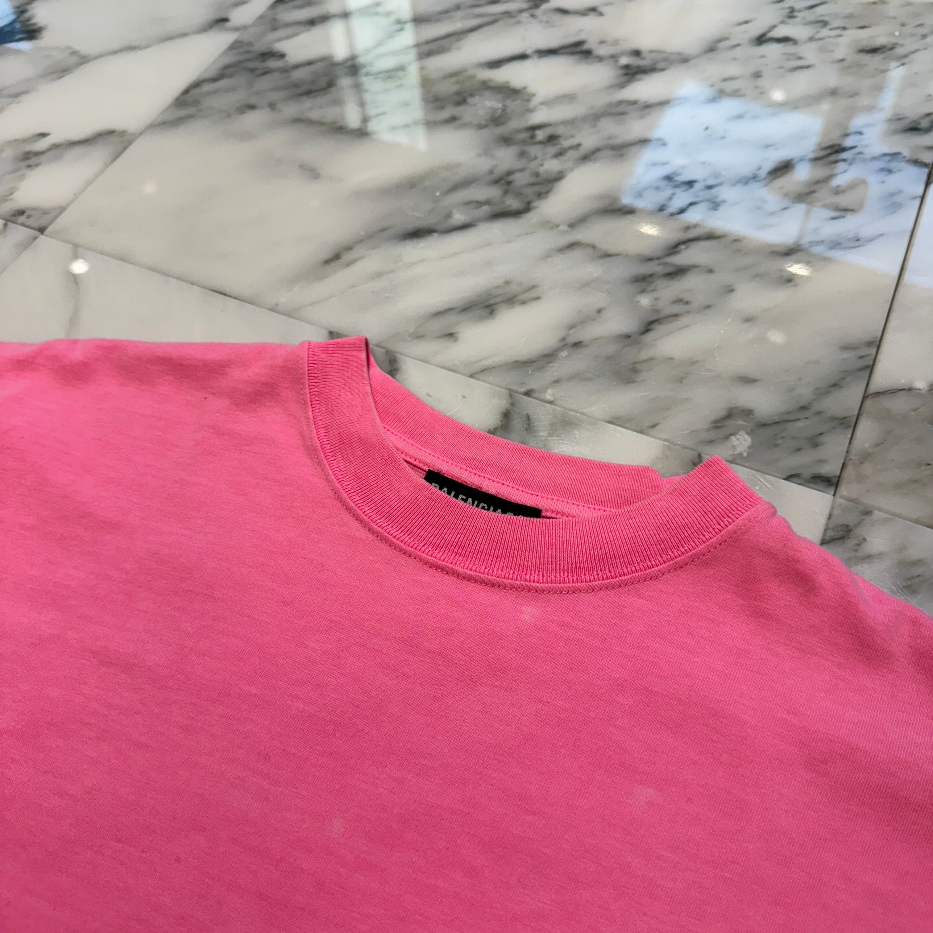 BALENCIAGA 2020SS Campaign Logo Print Cotton Tee 641675 TJVF7 Size S バレンシアガ キャンペーンロゴプリント コットンTシャツ サイズS